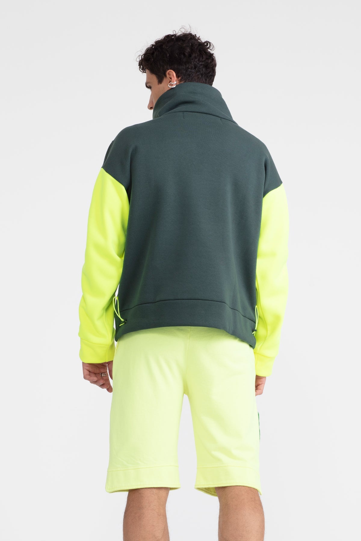 Yesil Sari Neon Sweatshirt 1105