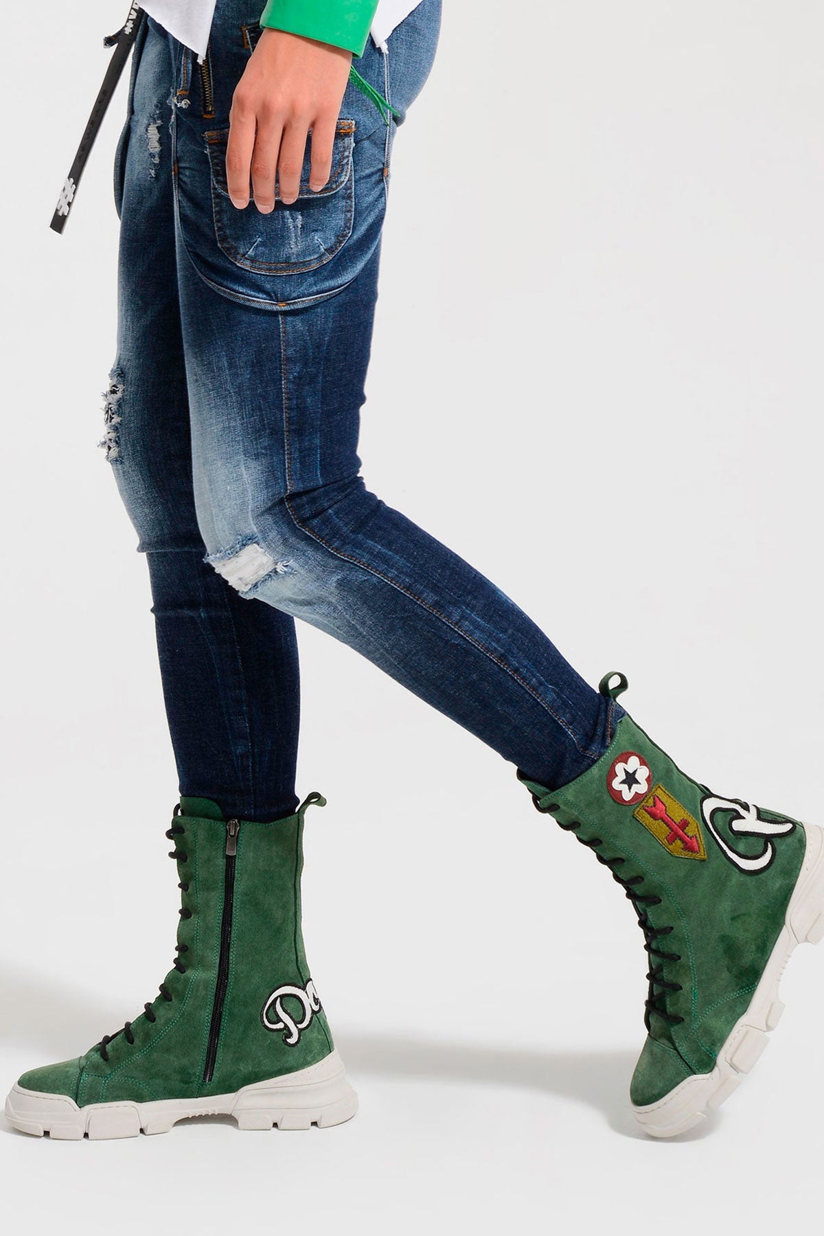Yesil  Ayakkabi Davidson