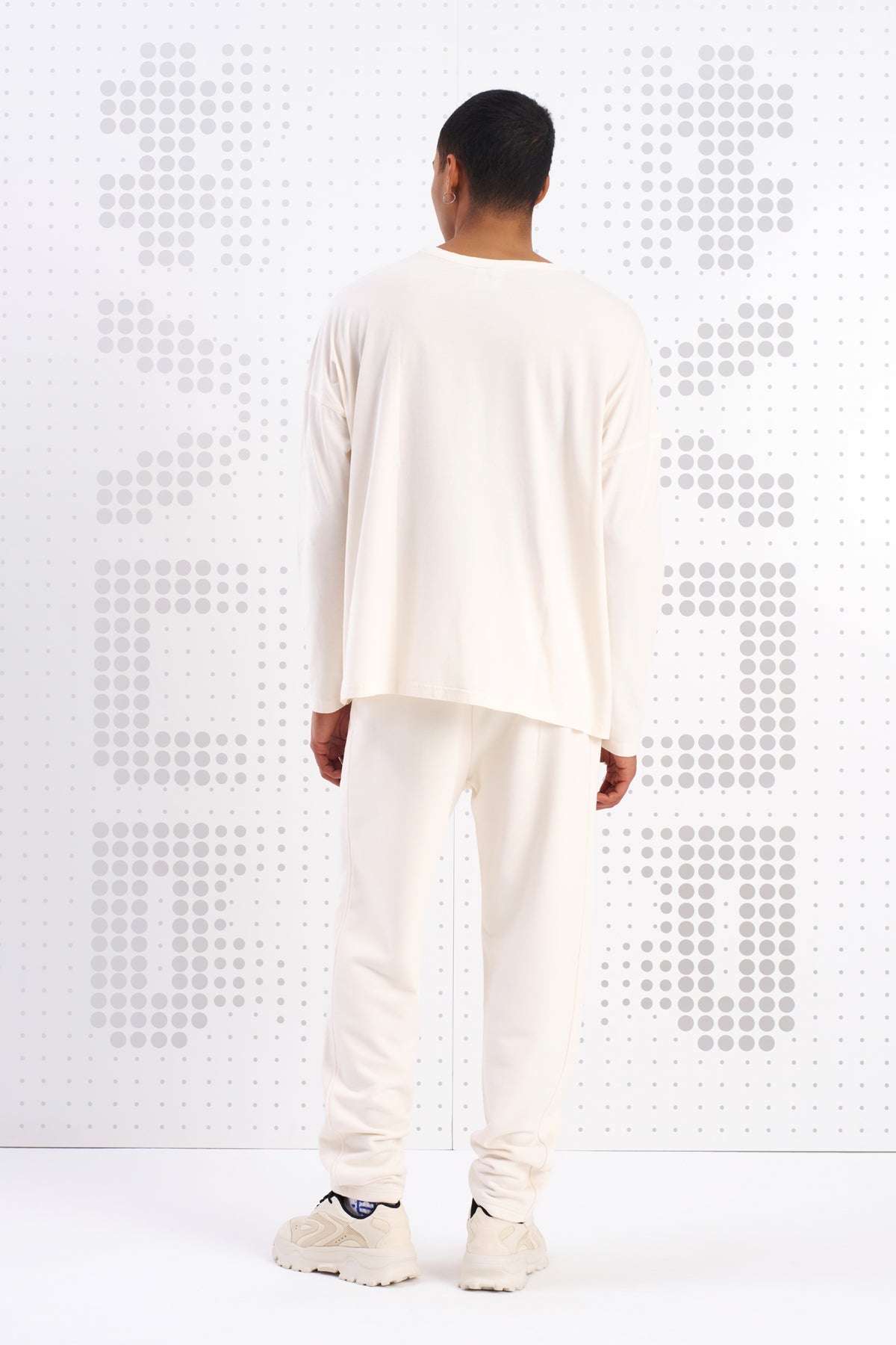 Krem  Uzun T-shirt Mask