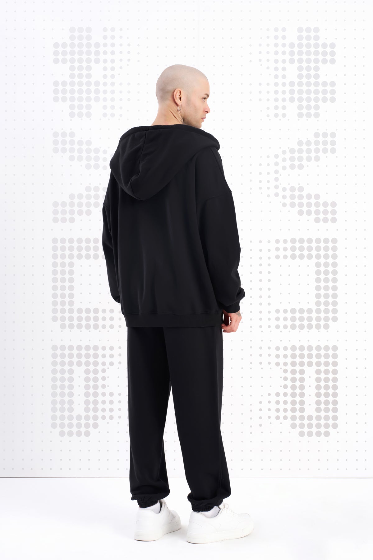 Siyah  Sweatshirt Moto