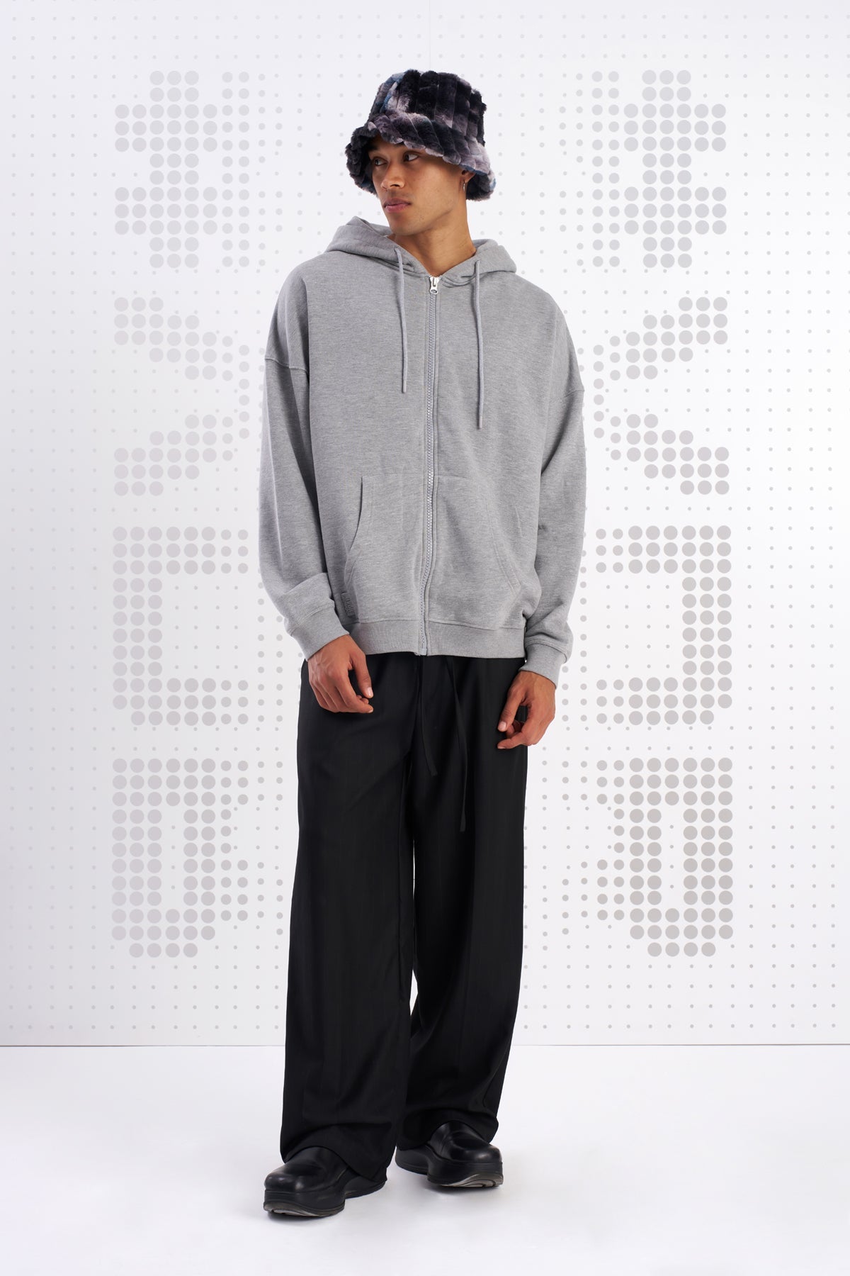 Gri Melanj  Sweatshirt Moto