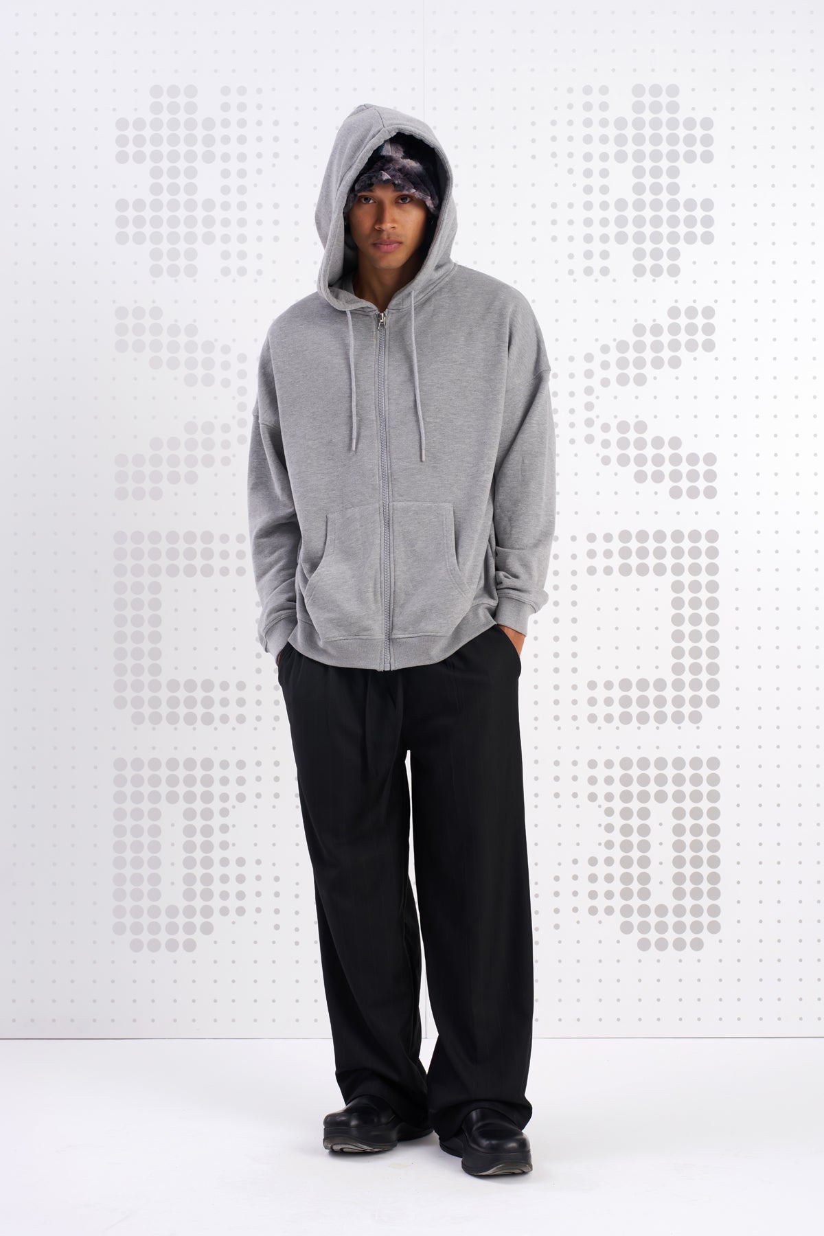 Gri Melanj  Sweatshirt Moto