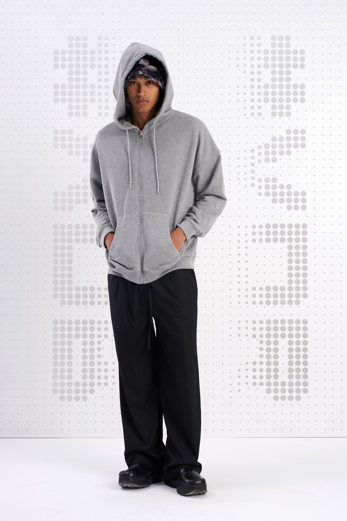 Gri Melanj  Sweatshirt Moto
