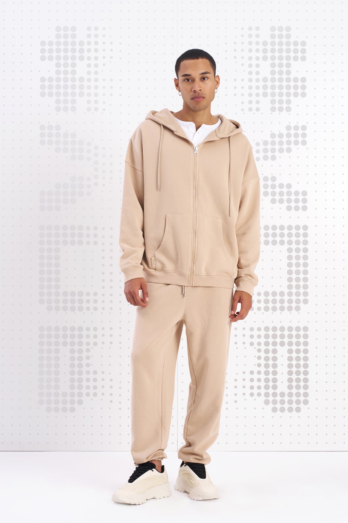 Bej  Sweatshirt Moto