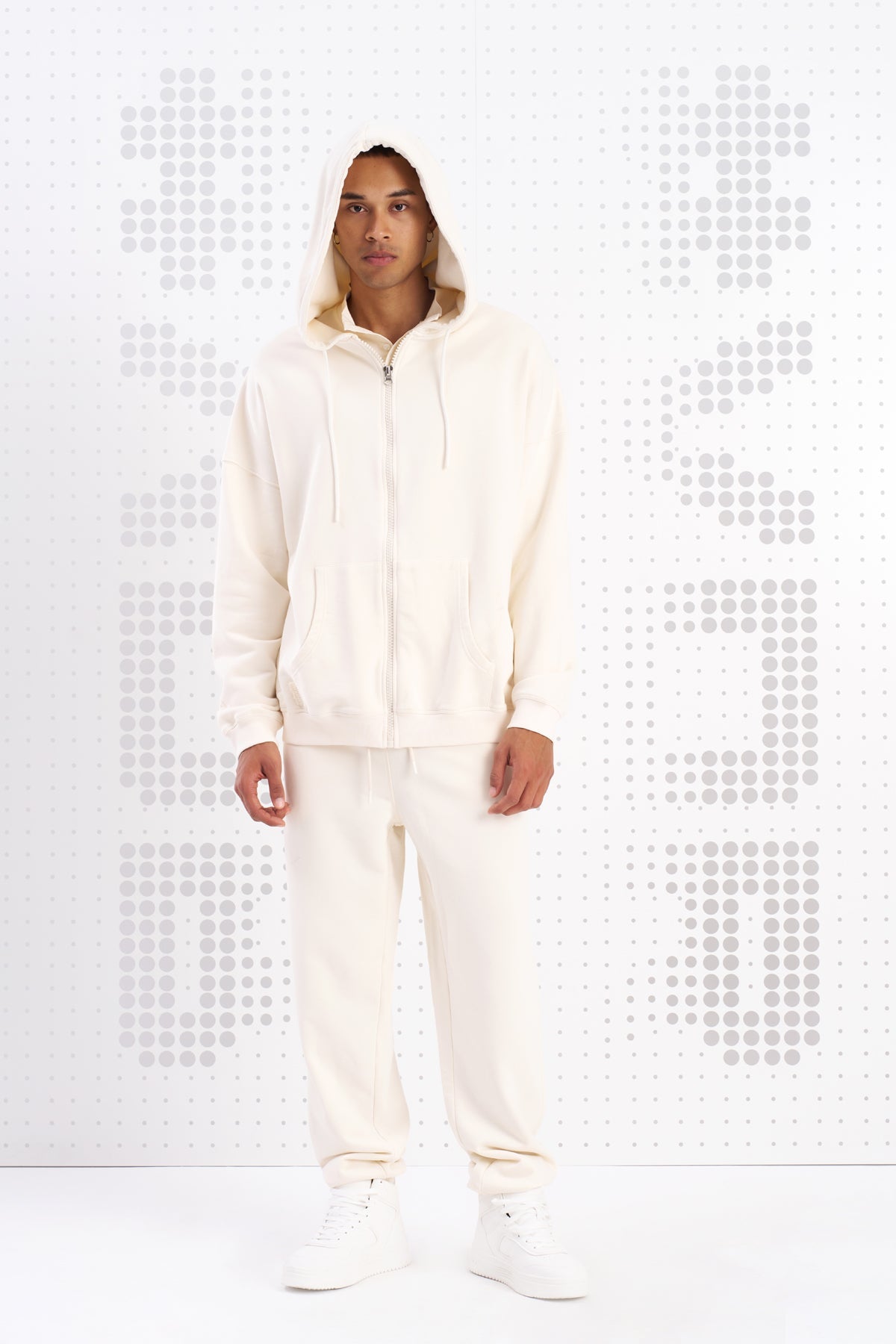 Krem  Sweatshirt Moto