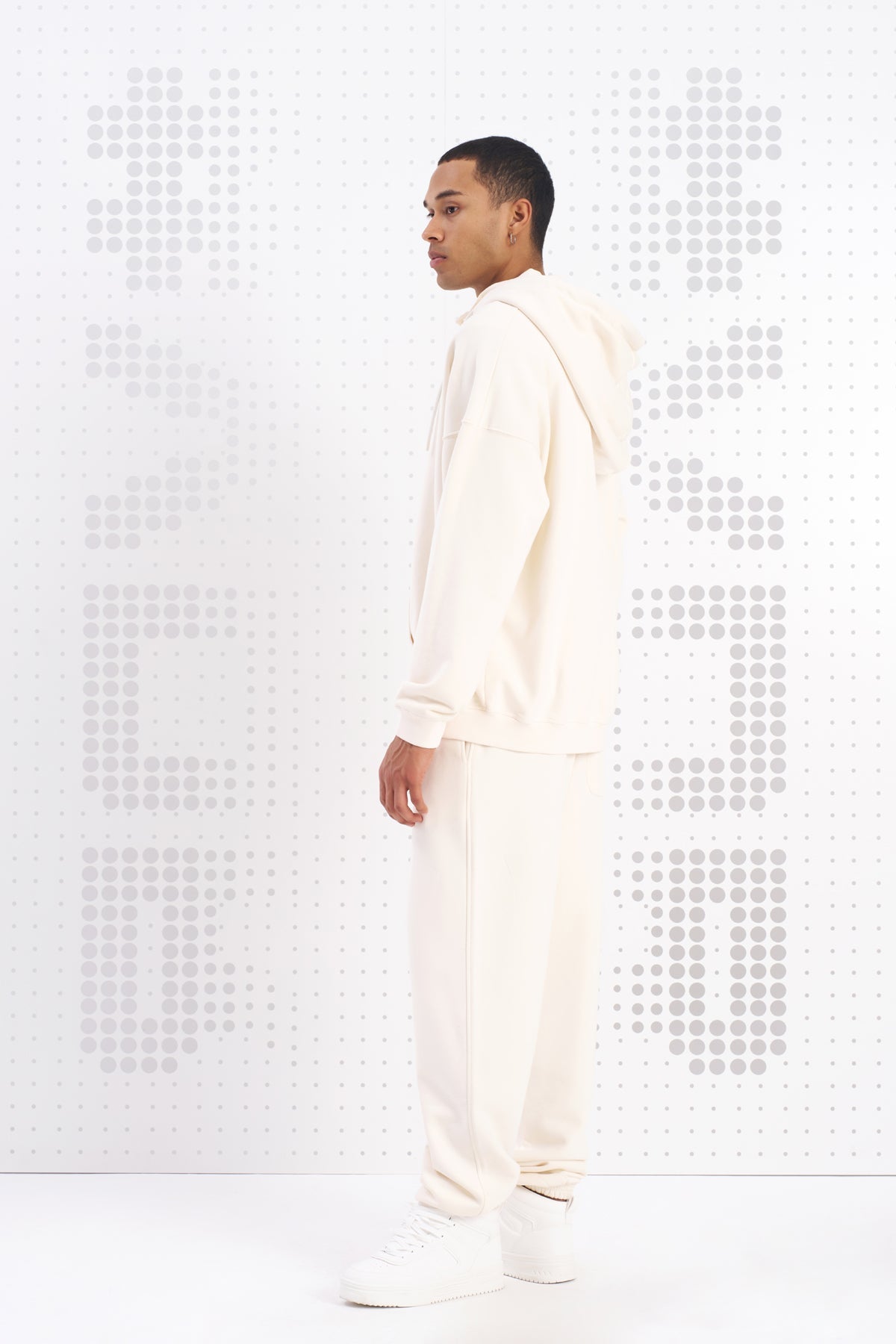 Krem  Sweatshirt Moto