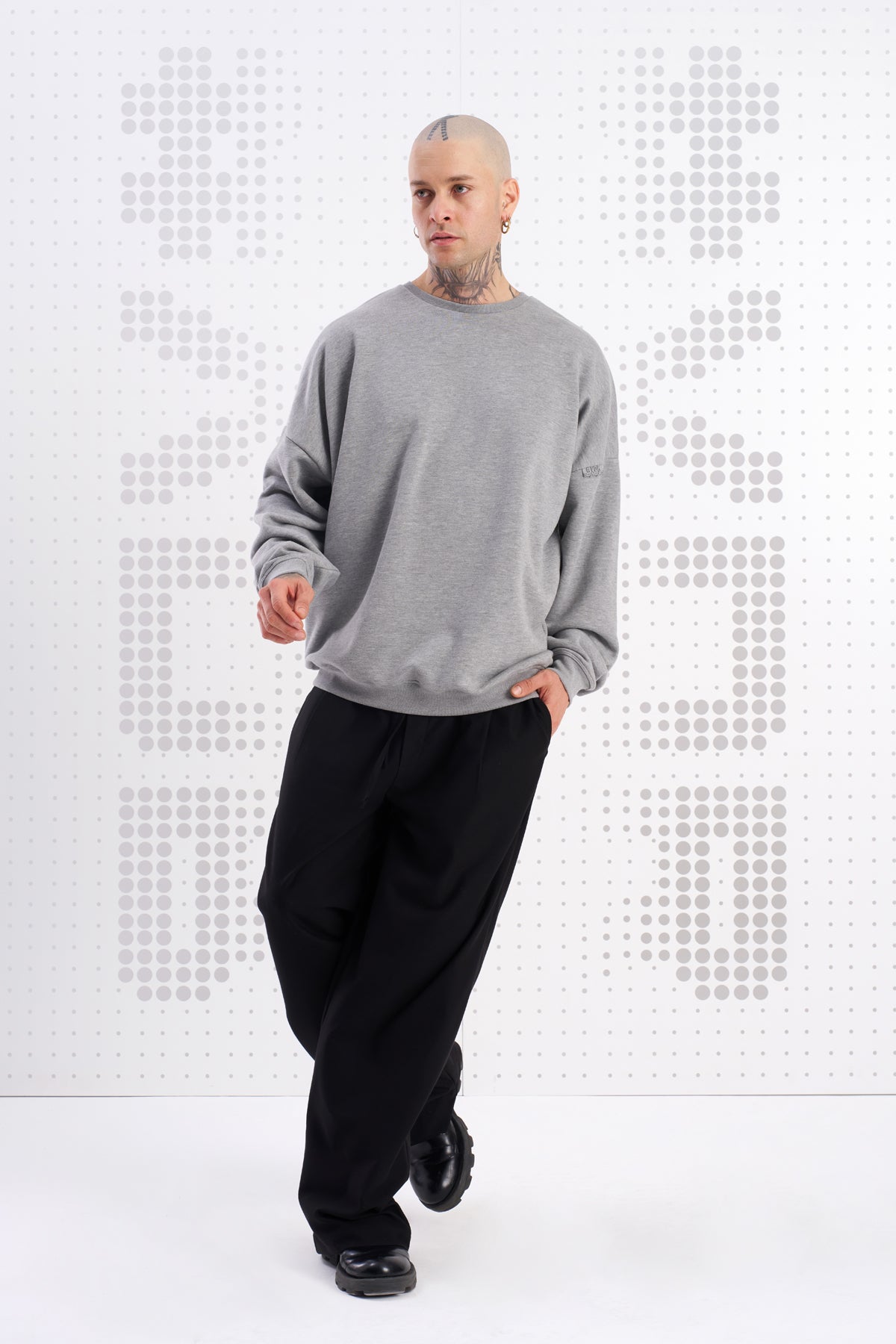 Gri Melanj  Sweatshirt Okayama