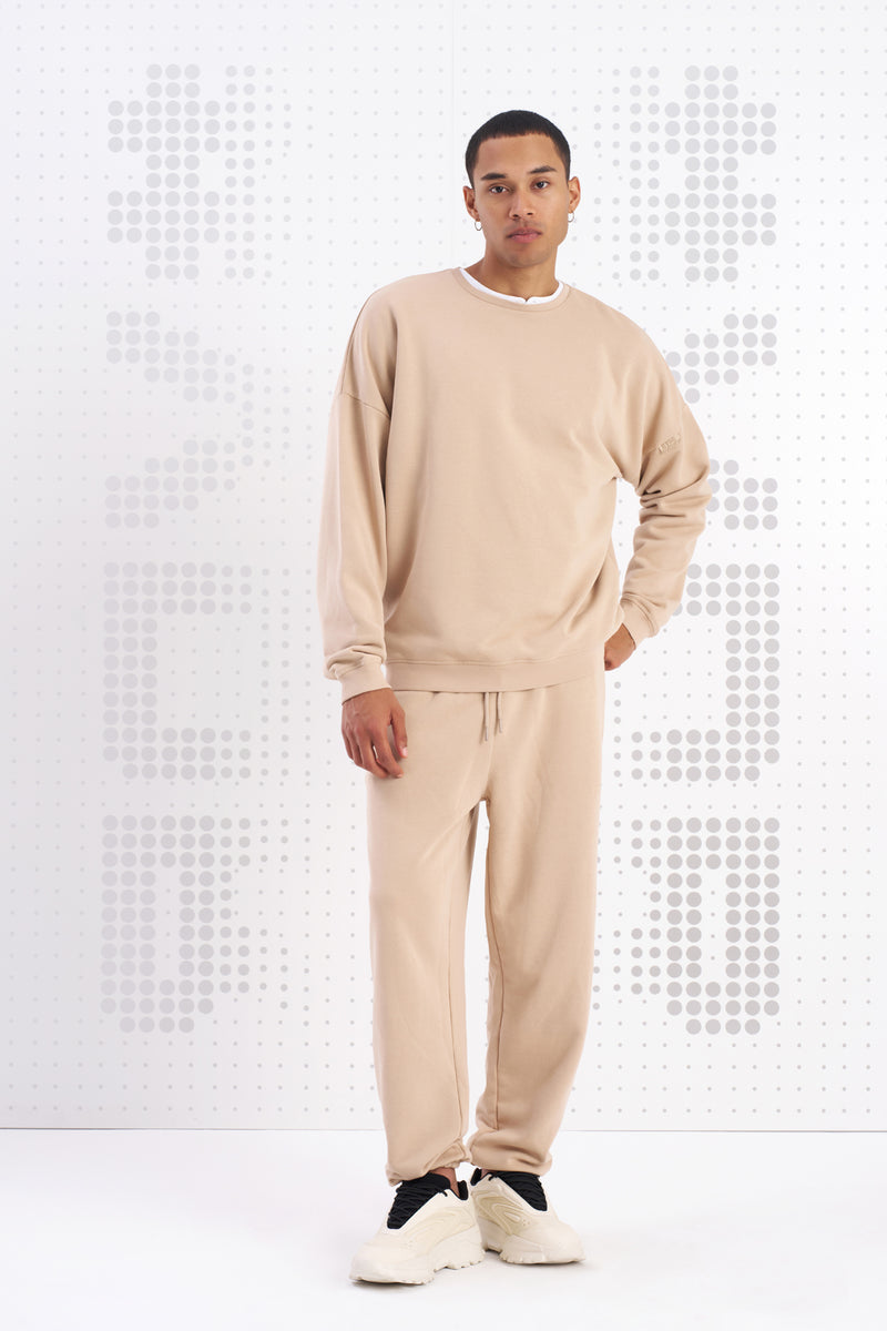 ERKEK BEJ SWEATSHIRT OKAYAMA