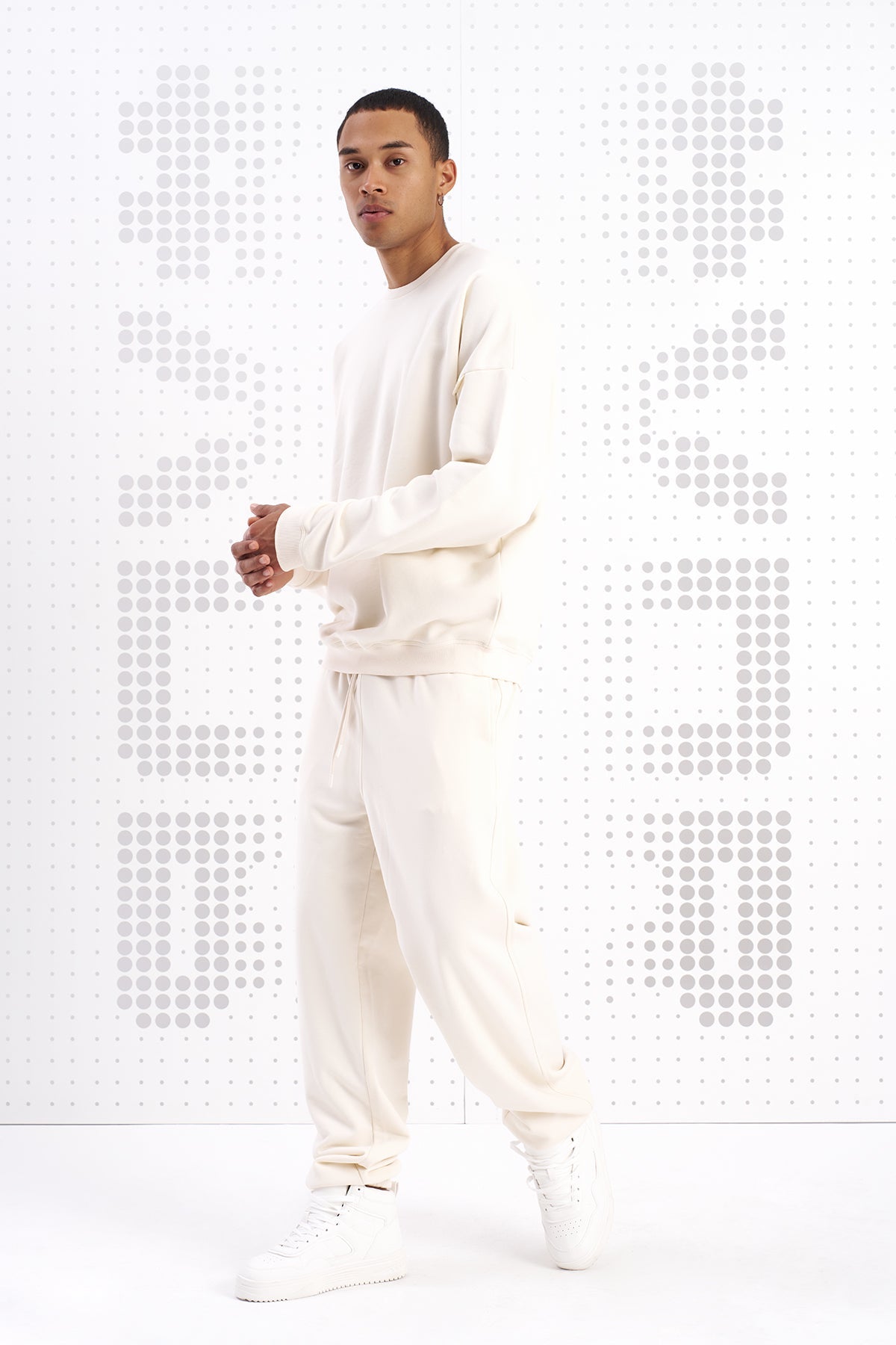 Krem  Sweatshirt Okayama