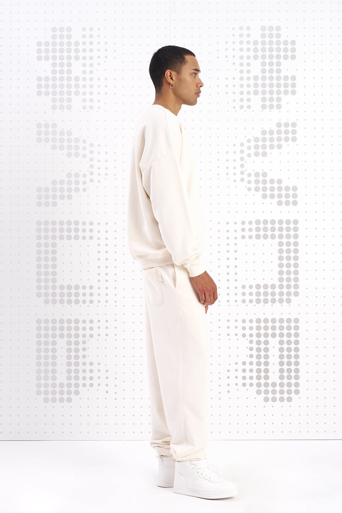 Krem  Sweatshirt Okayama
