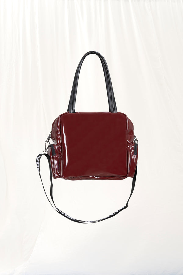Bordo Rugan Tote Çanta Porto19