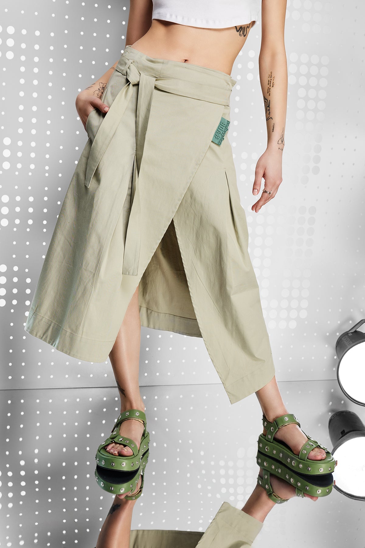 Yesil  Sandalet Rocker
