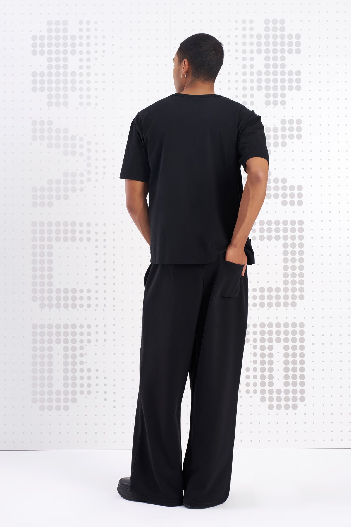 Siyah  T-shirt Rugby