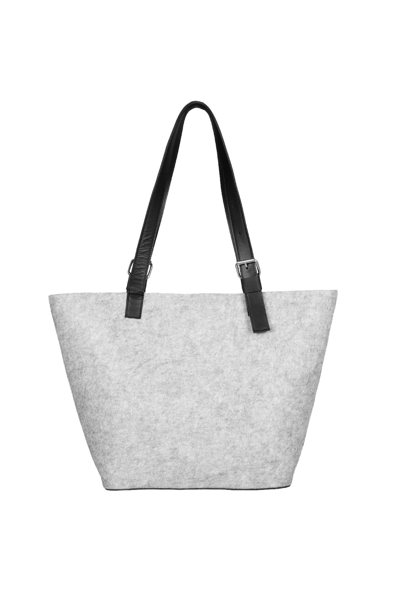 GRİ MELANJ ÇANTA SHOPY