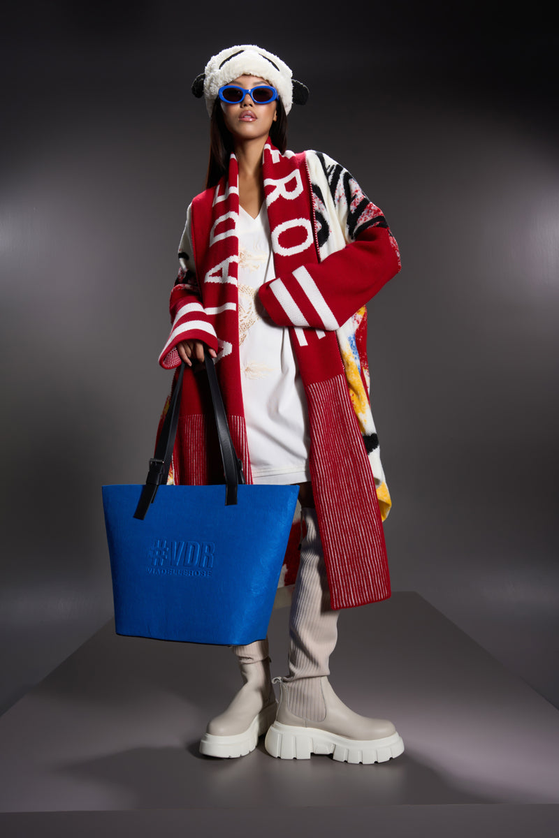SAKS MAVİSİ ÇANTA SHOPY