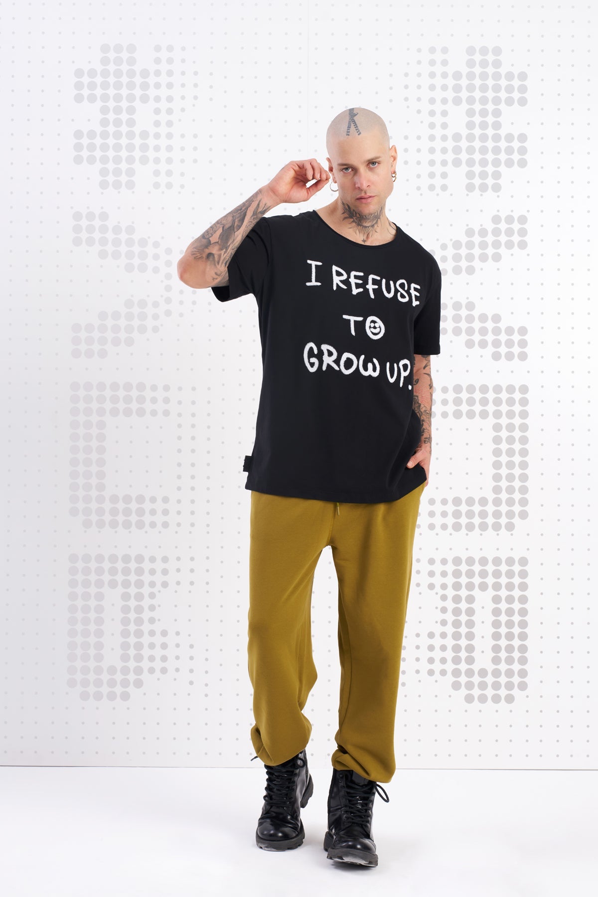Siyah  T-shirt Soccer