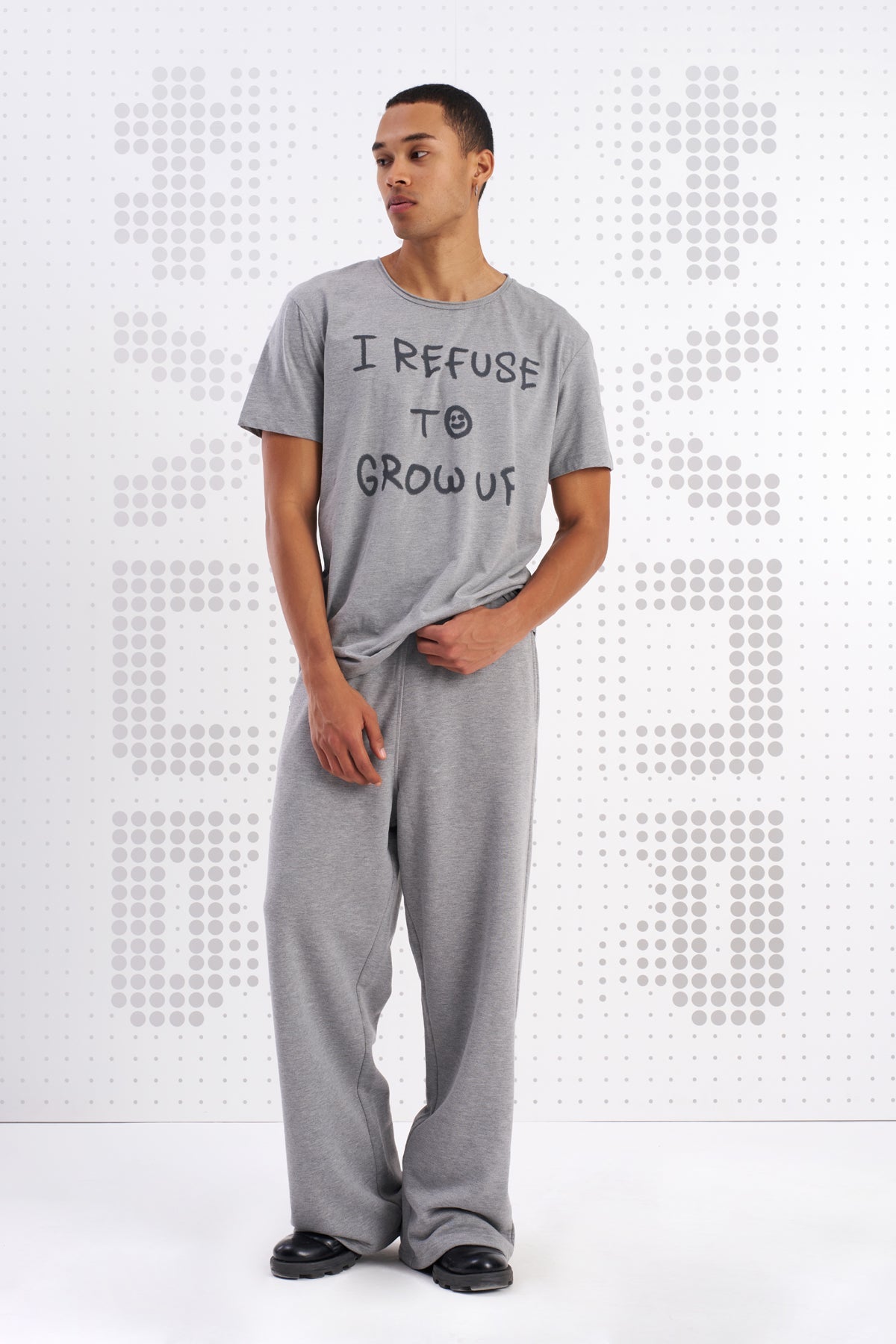 Gri Melanj  T-shirt Soccer