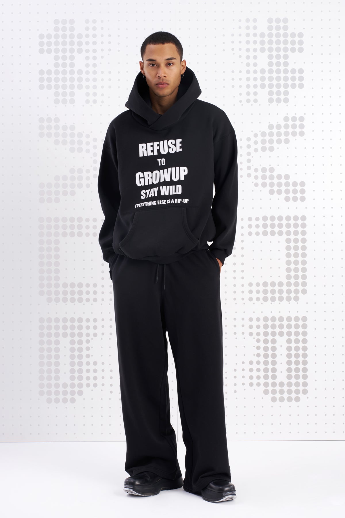 Siyah  Sweatshirt Suita