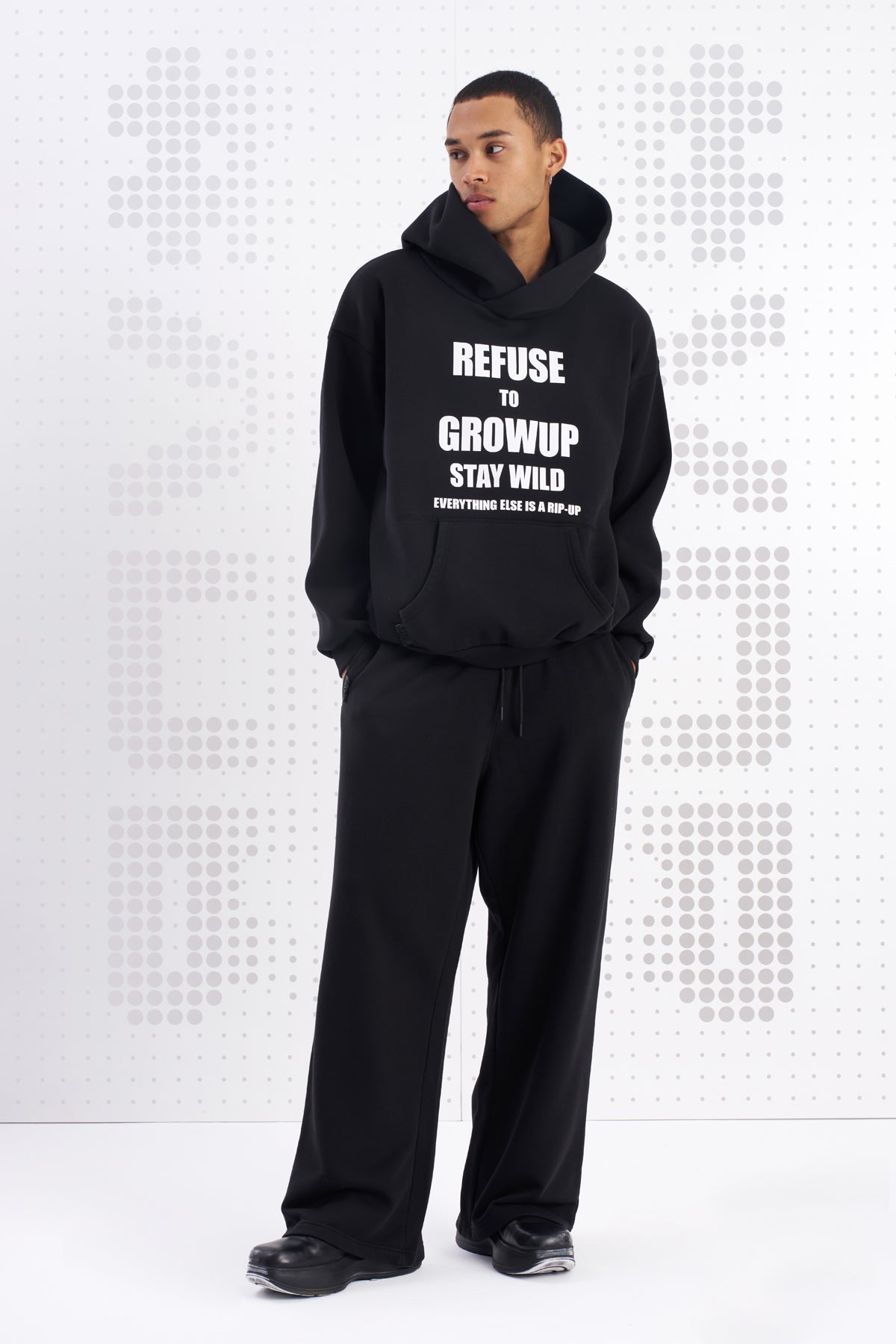 Siyah  Sweatshirt Suita