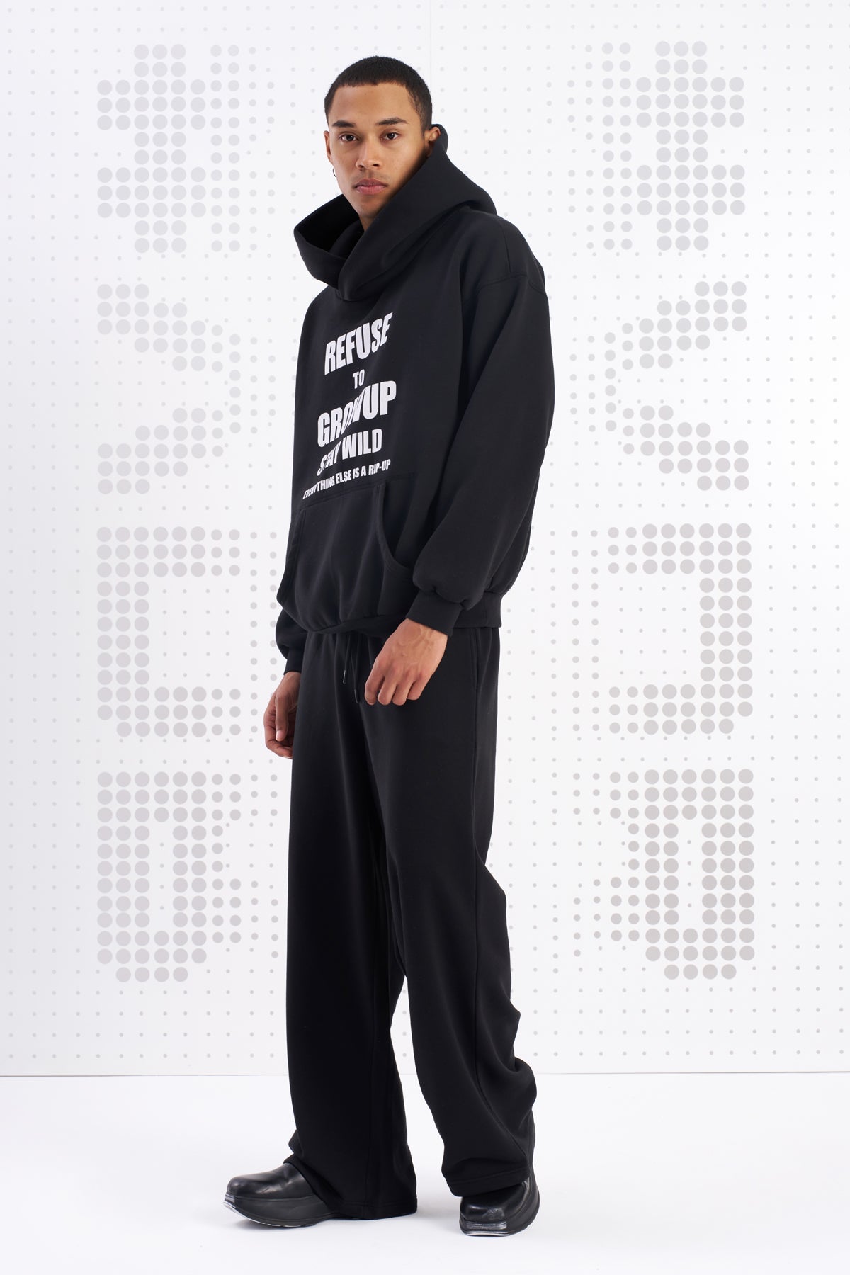 Siyah  Sweatshirt Suita