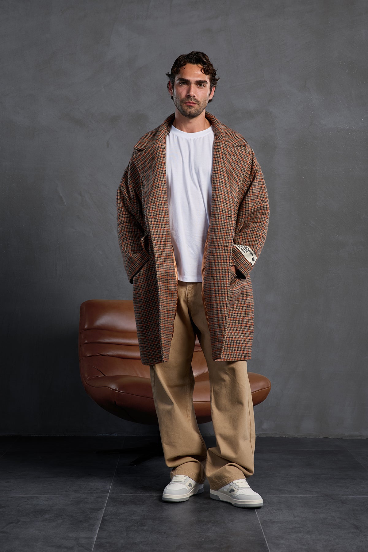 Bej Baggy  Pantolon 10014