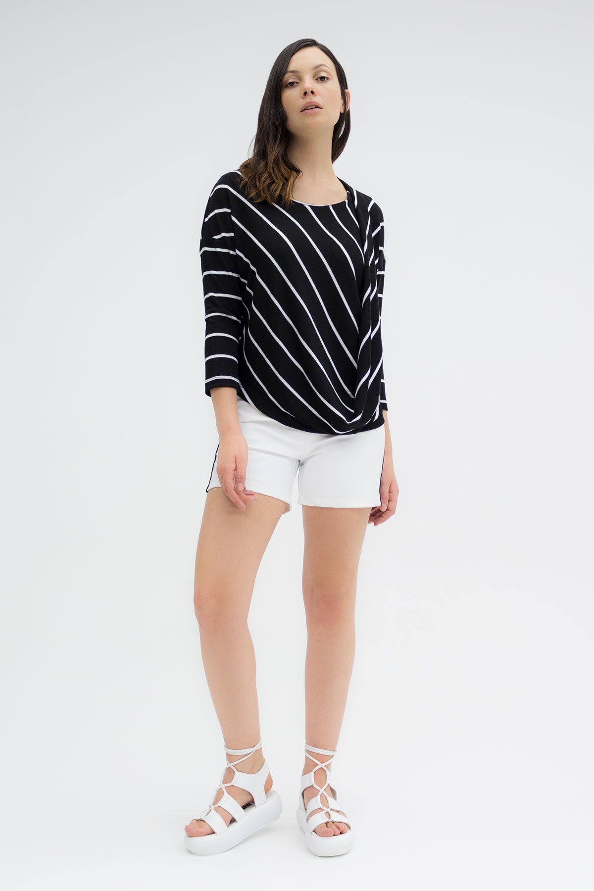 Siyah Beyaz  T-shirt 3351