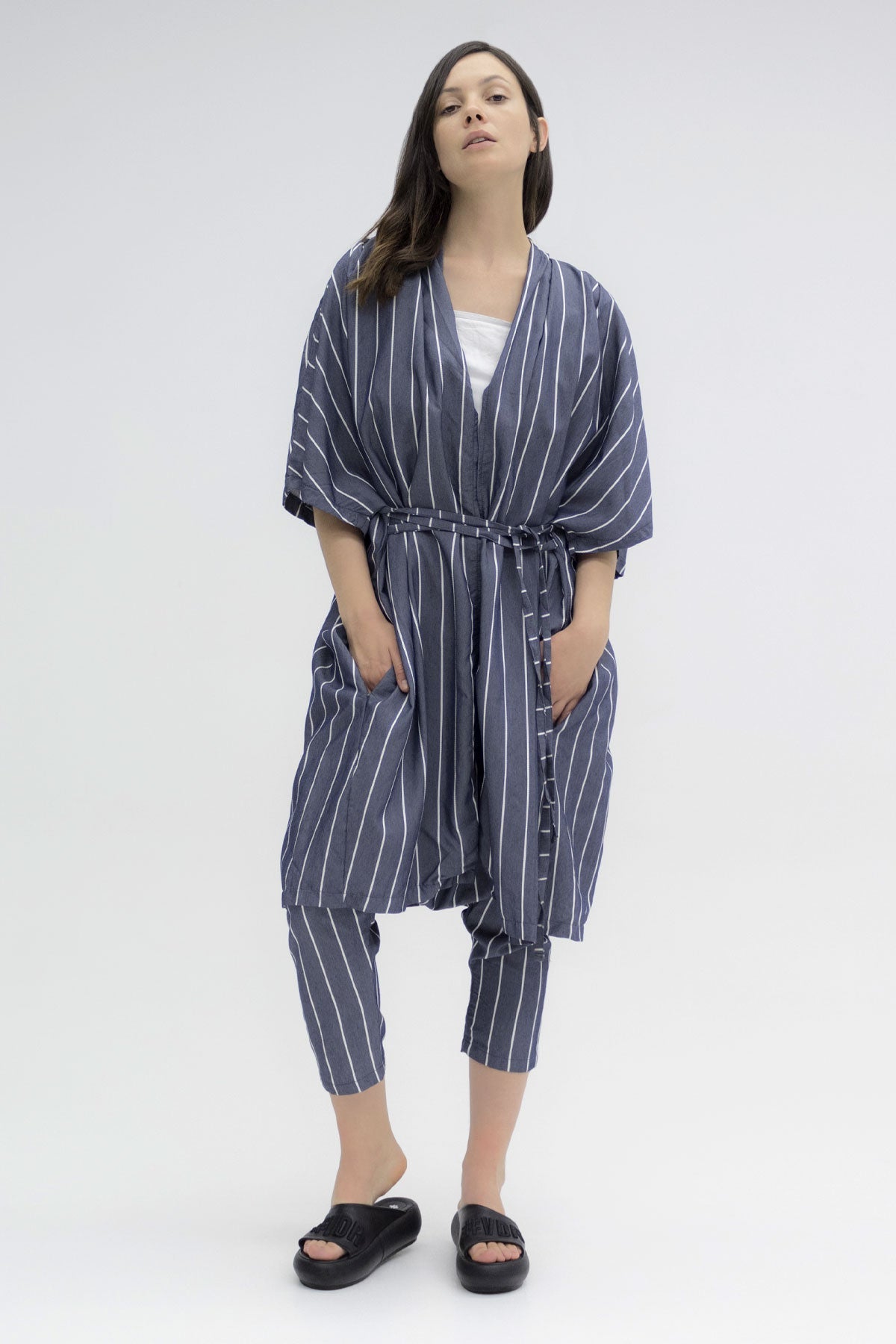 Lacivert  Kimono 3414