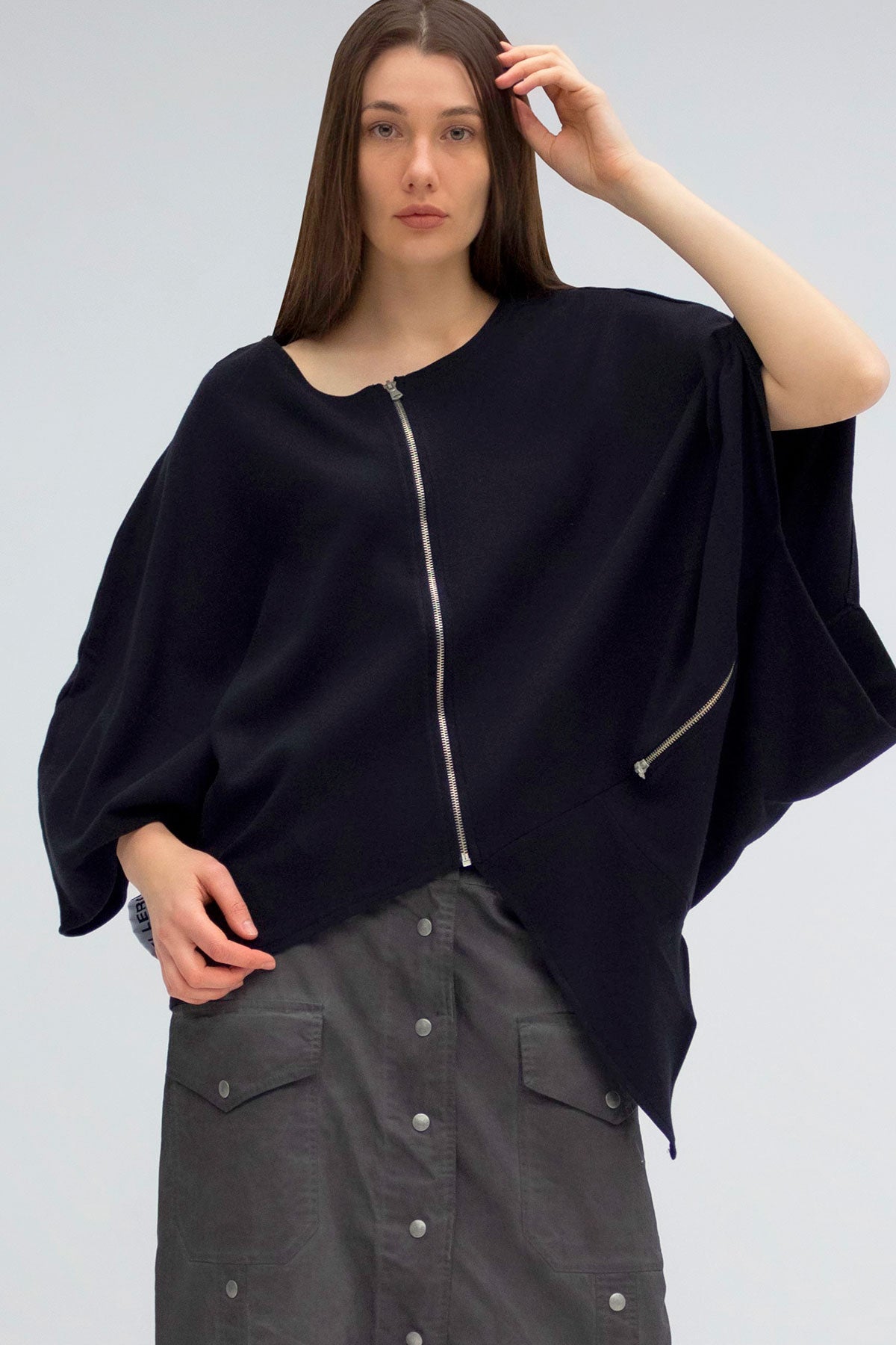 Siyah  Sweatshirt 5023