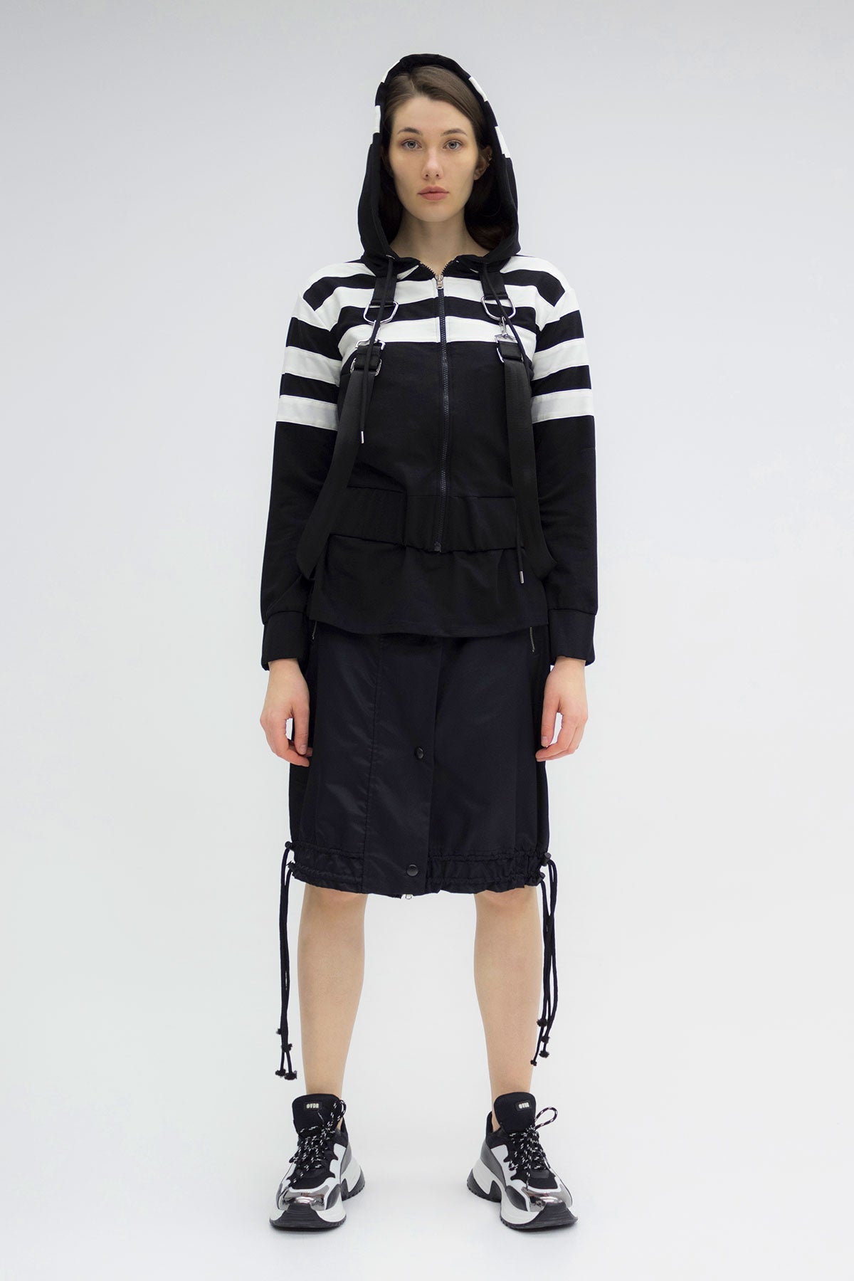 Siyah Ekru  Sweatshirt 5063