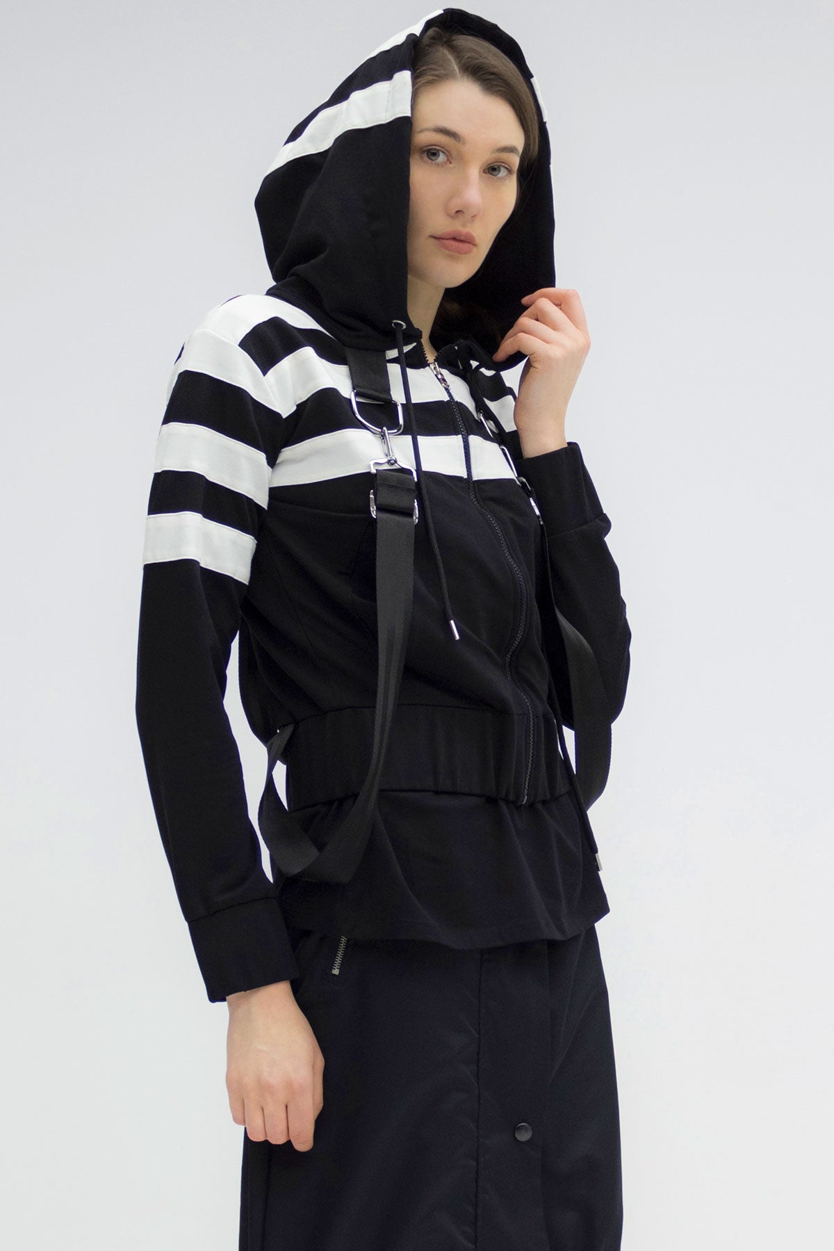 Siyah Ekru  Sweatshirt 5063