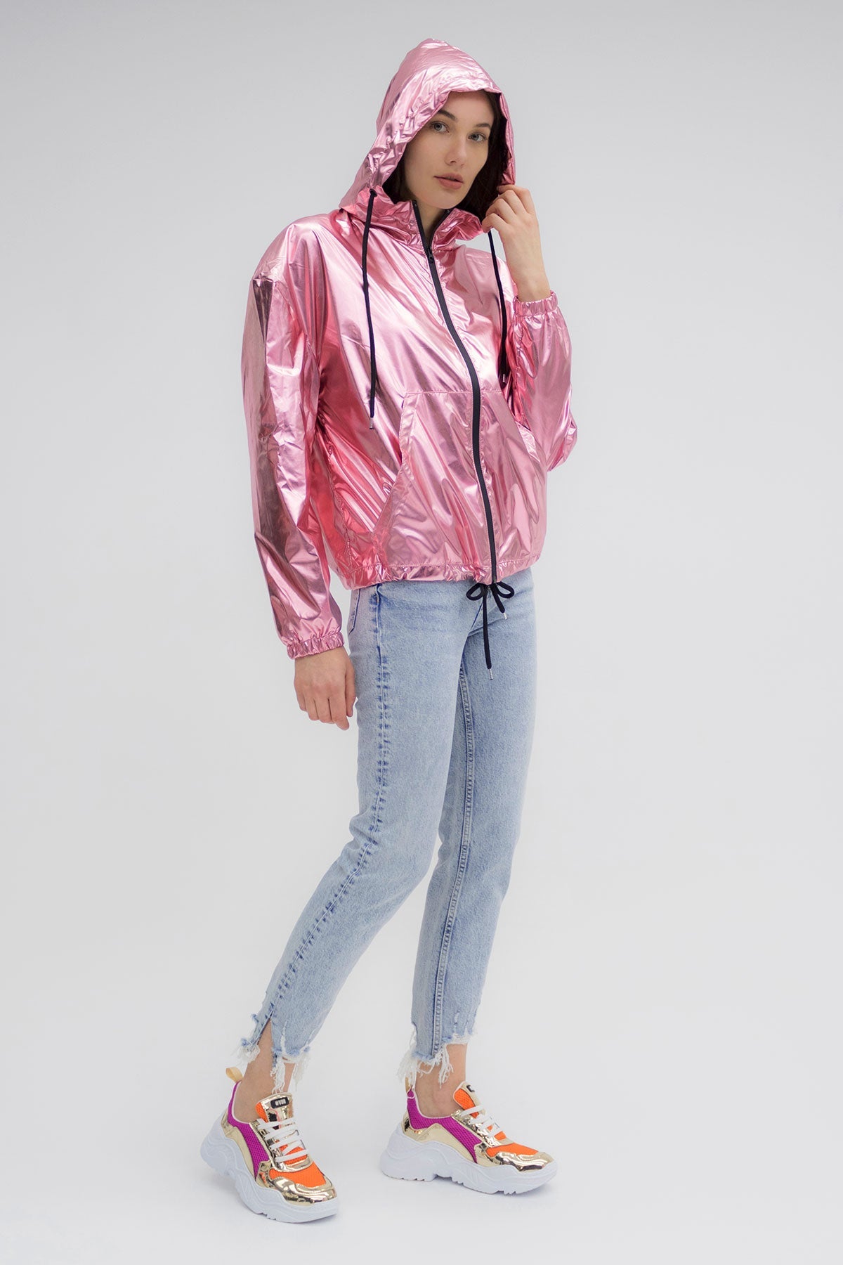 Pembe  Ceket 5528