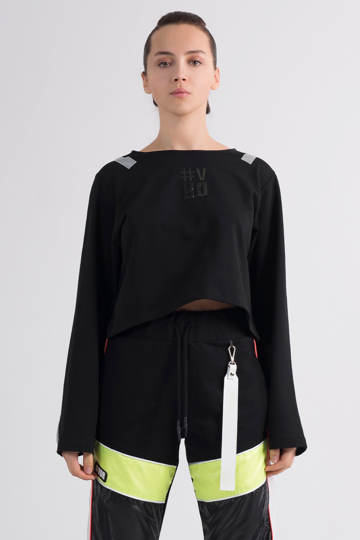 Siyah  Sweatshirt 7224