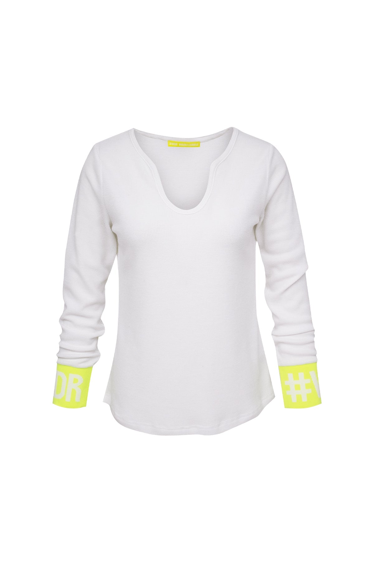Beyaz  Uzun T-shirt 7286