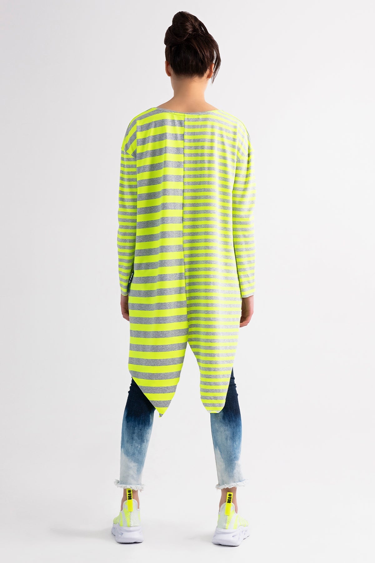 Sari Neon  Uzun T-shirt 7359