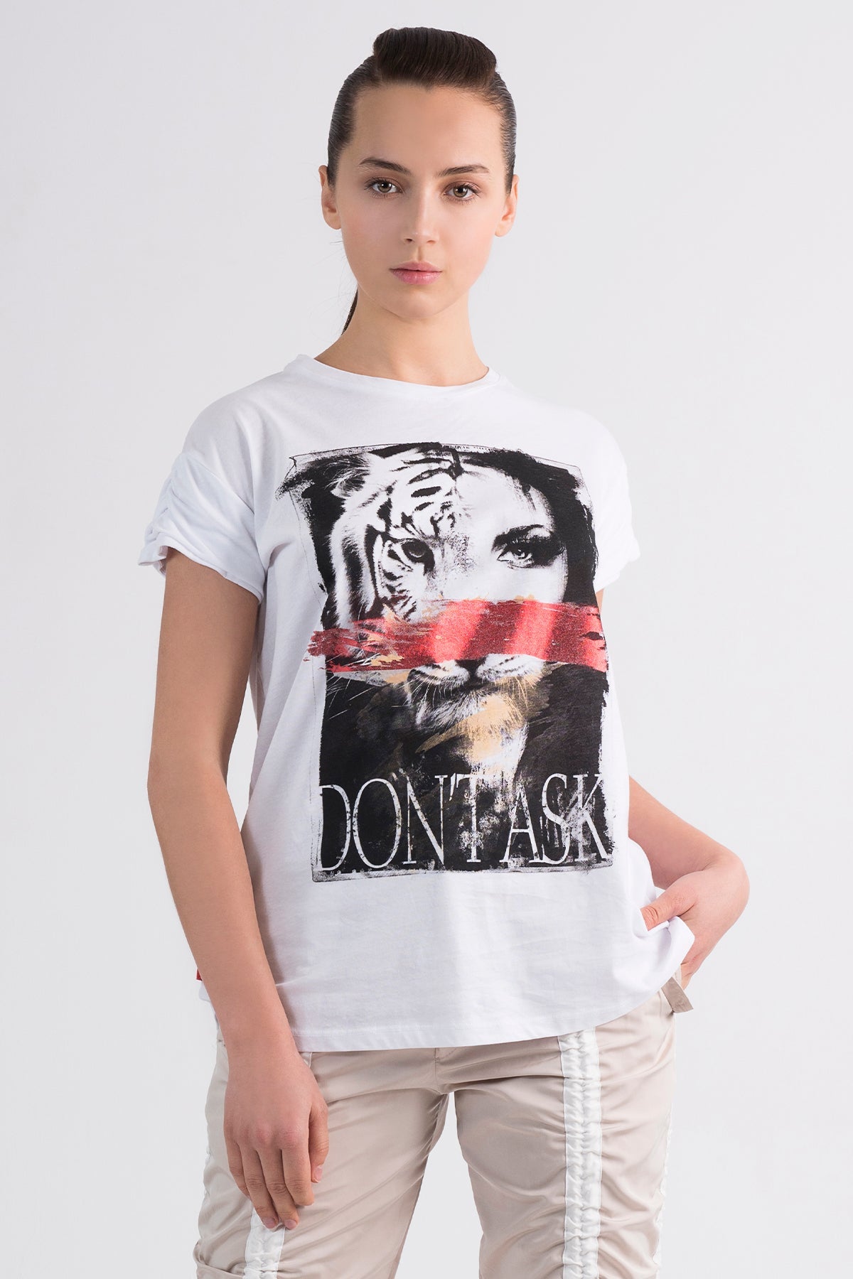 Beyaz  T-shirt 7376