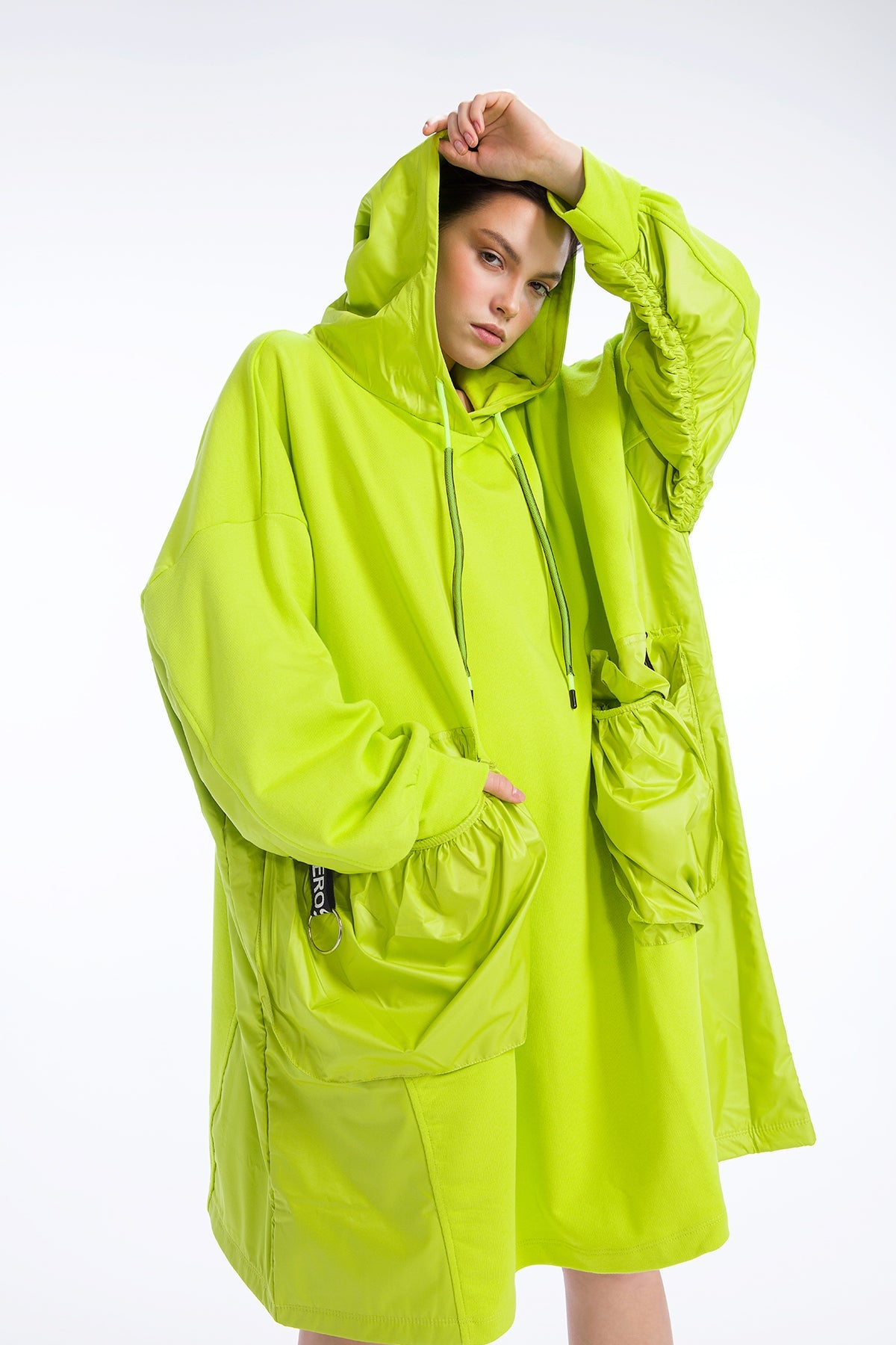 Açik Yesil  Elbise 9061