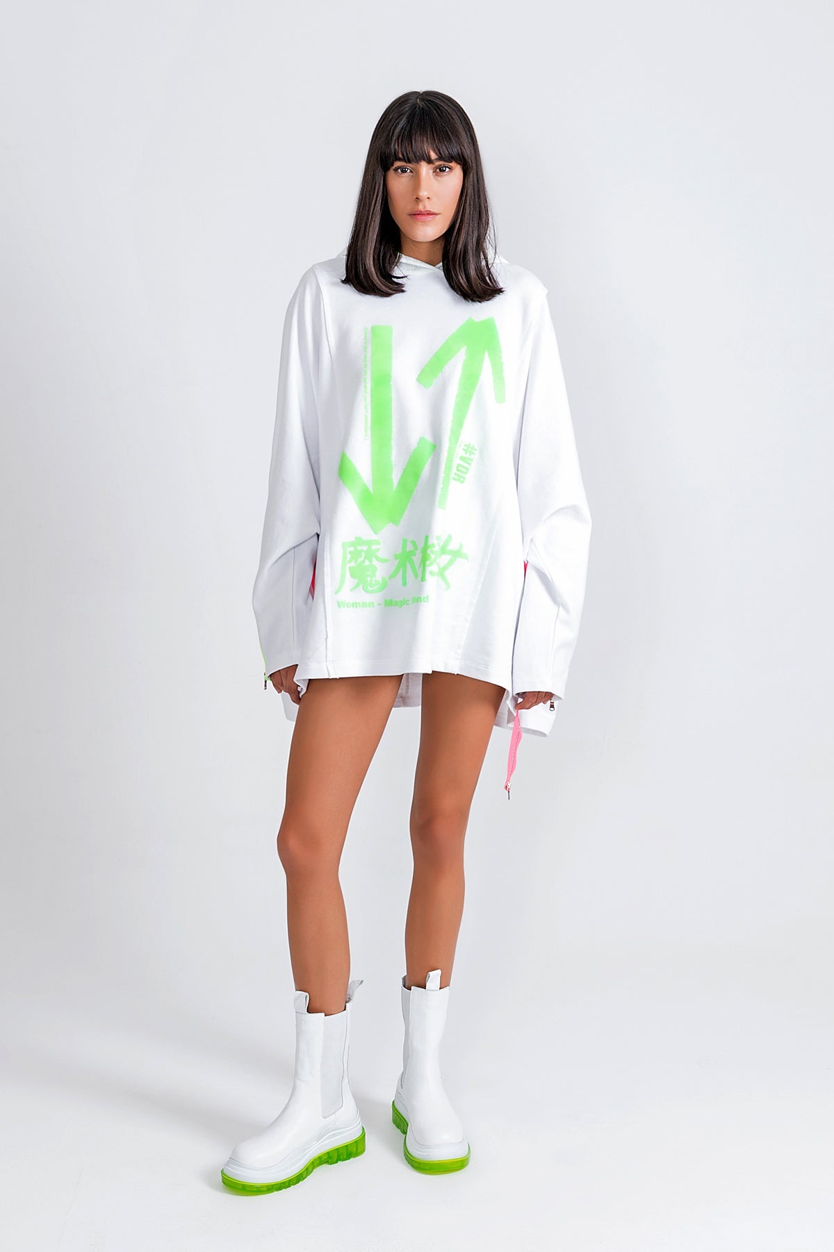 Beyaz  Sweatshirt 9112