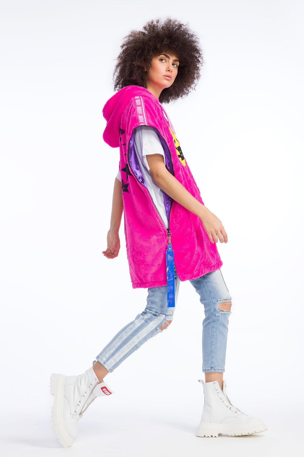 Pembe  Yelek 9175