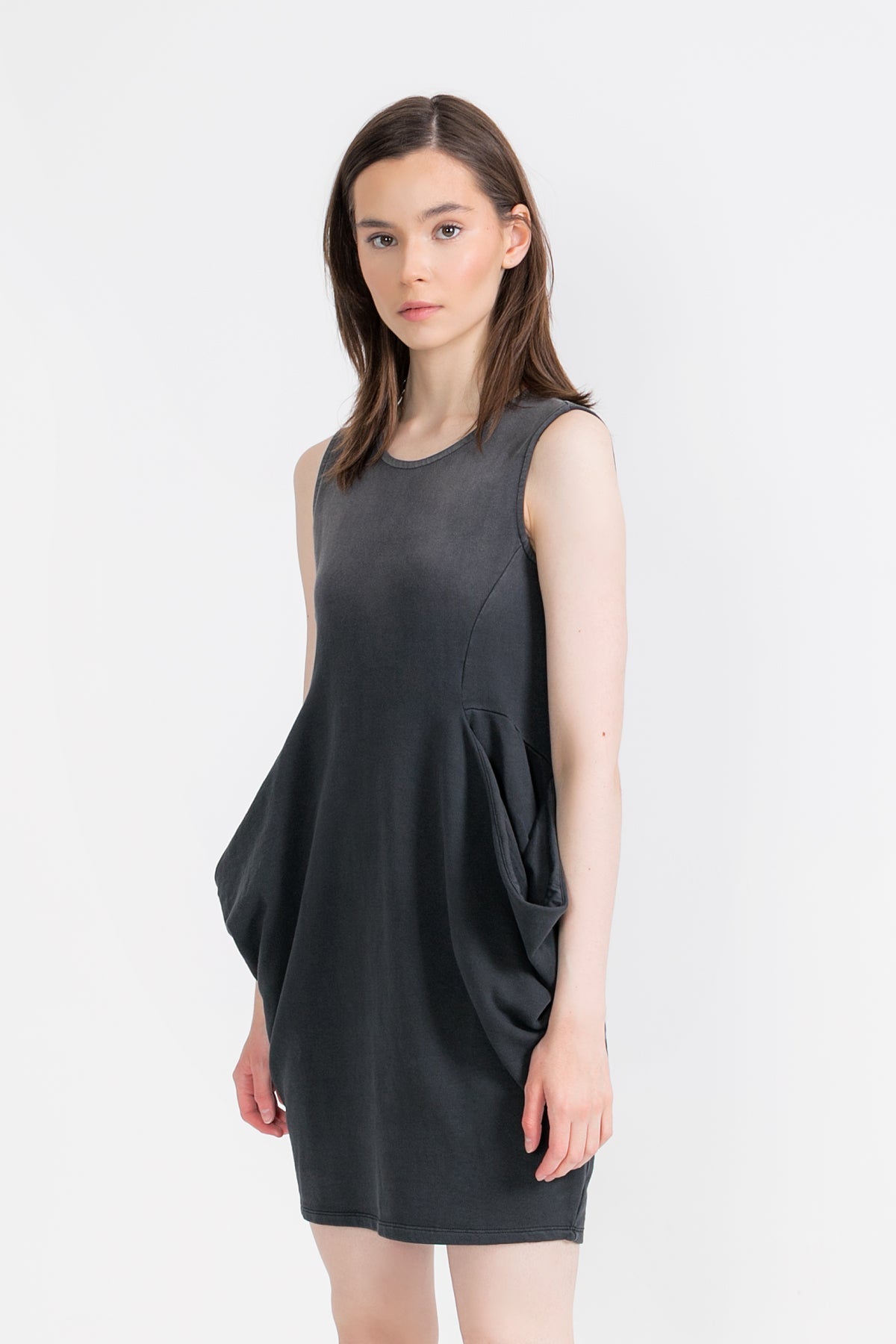 Siyah  Elbise 9202