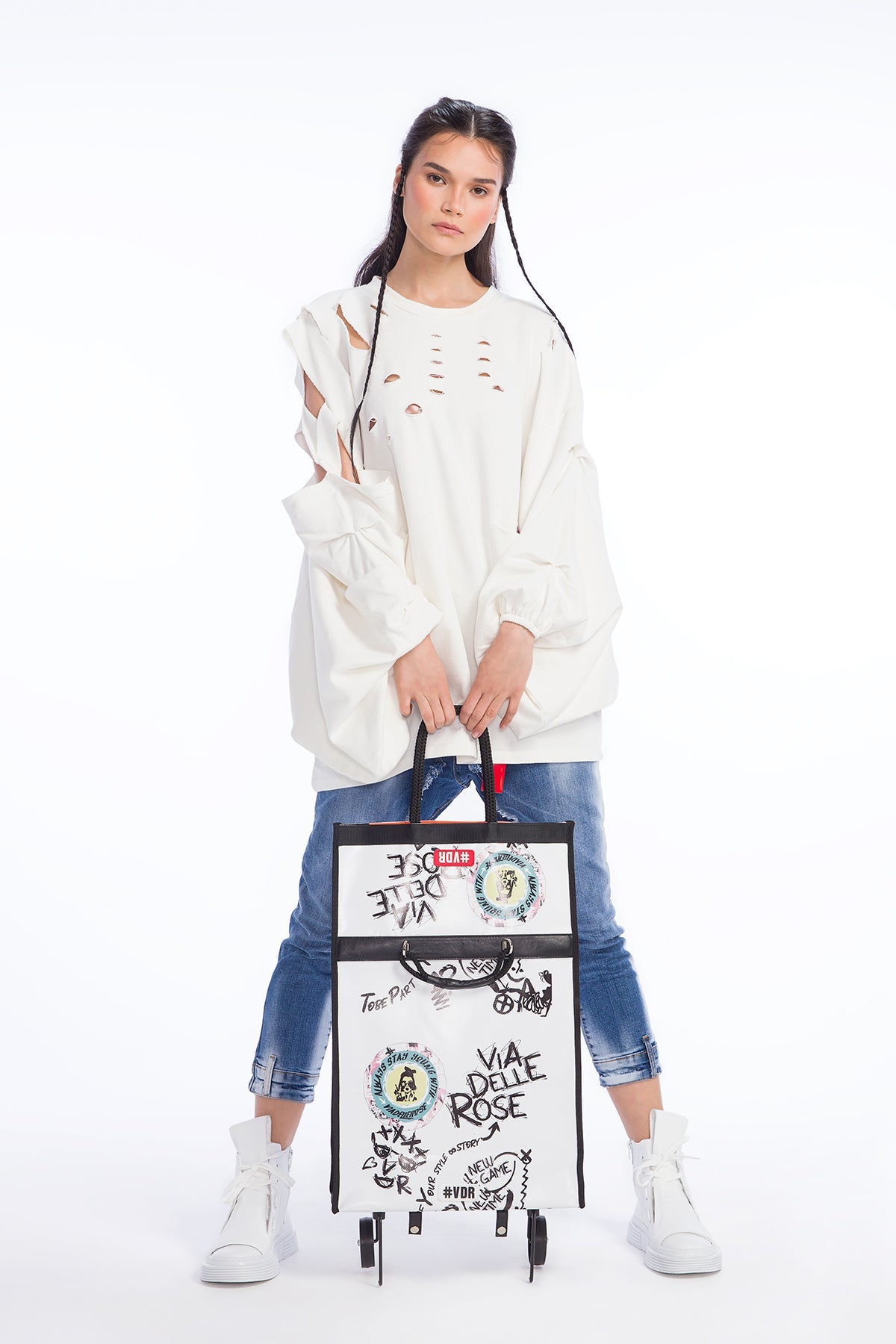 Ekru  Sweatshirt 9210