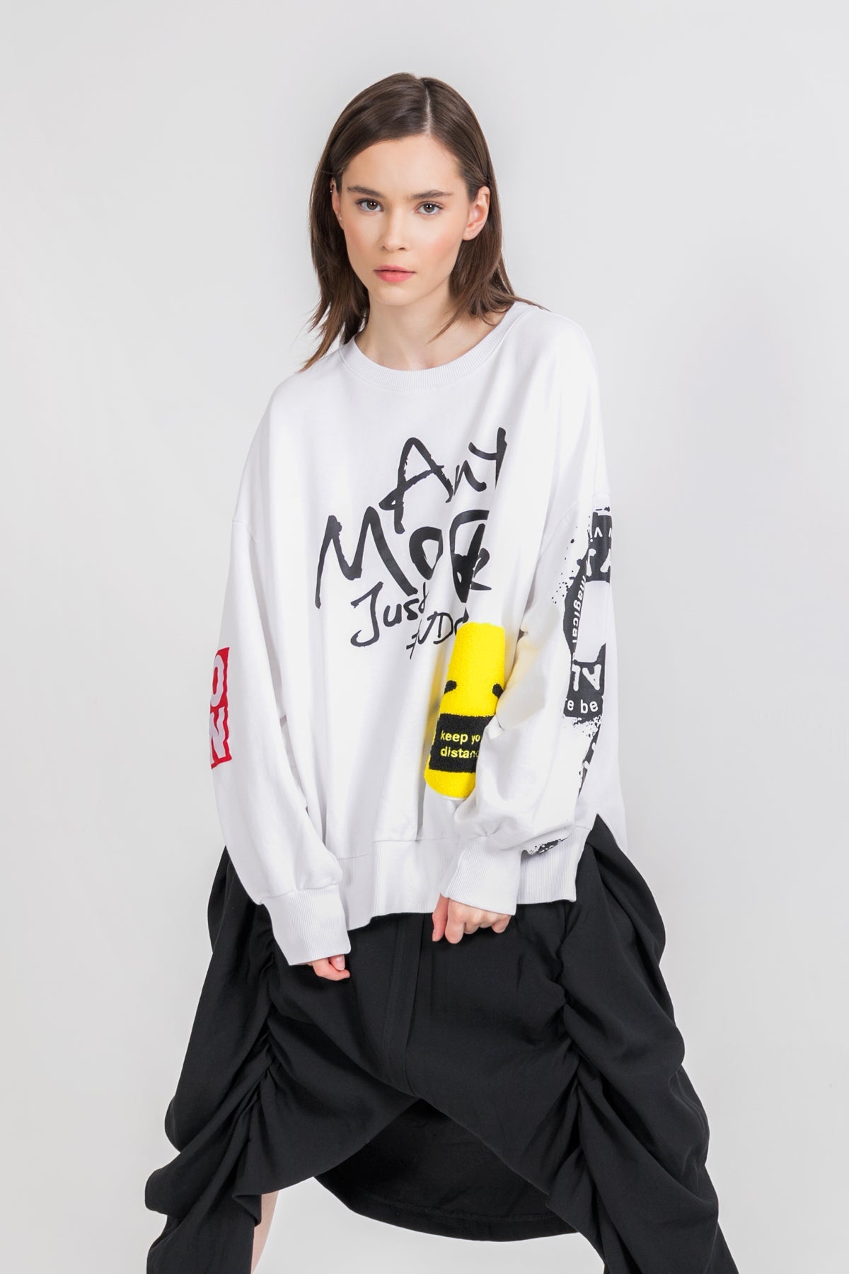 Beyaz  Sweatshirt 9234