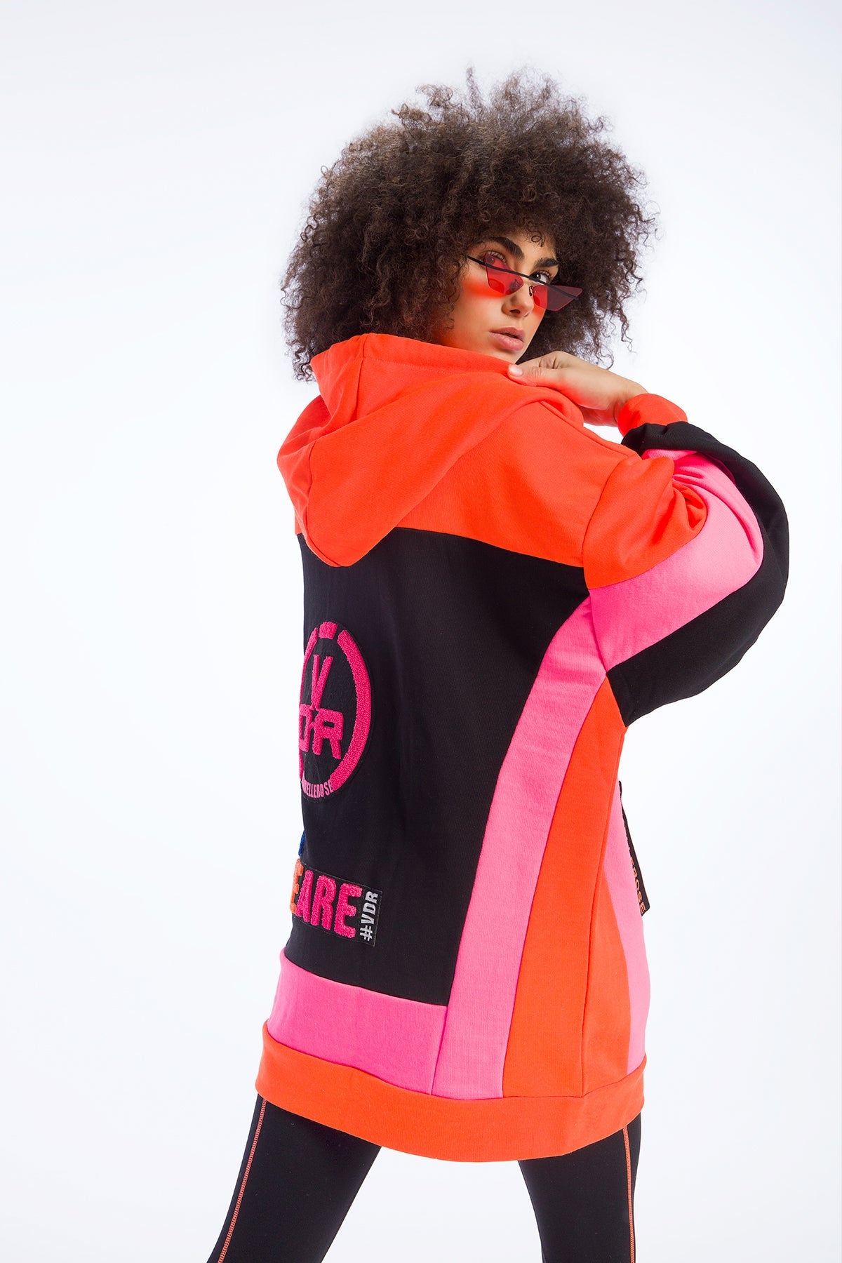 Siyah Turuncu  Sweatshirt 9241