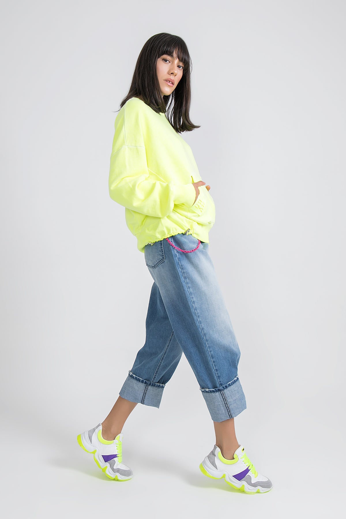 Sari Neon  Sweatshirt 9250
