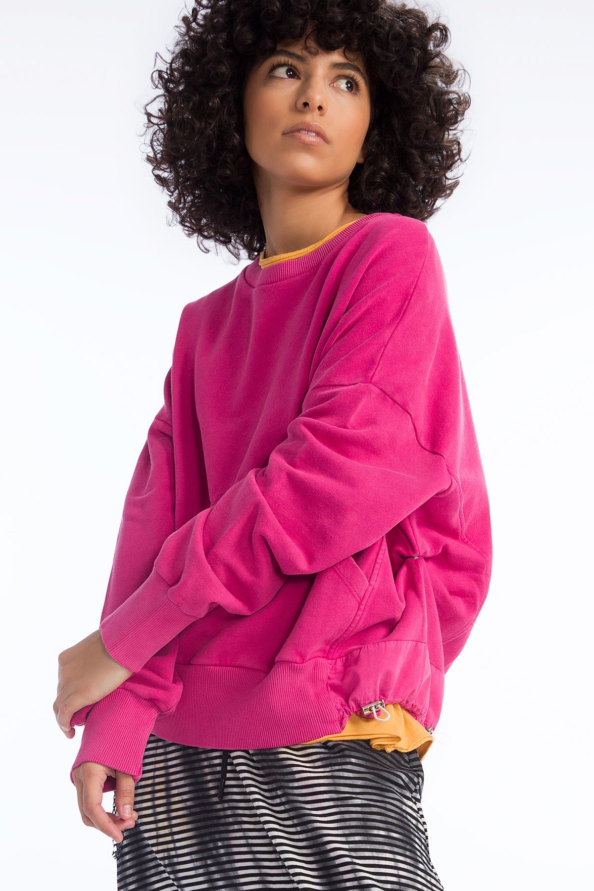 Koyu Pembe  Sweatshirt 9250