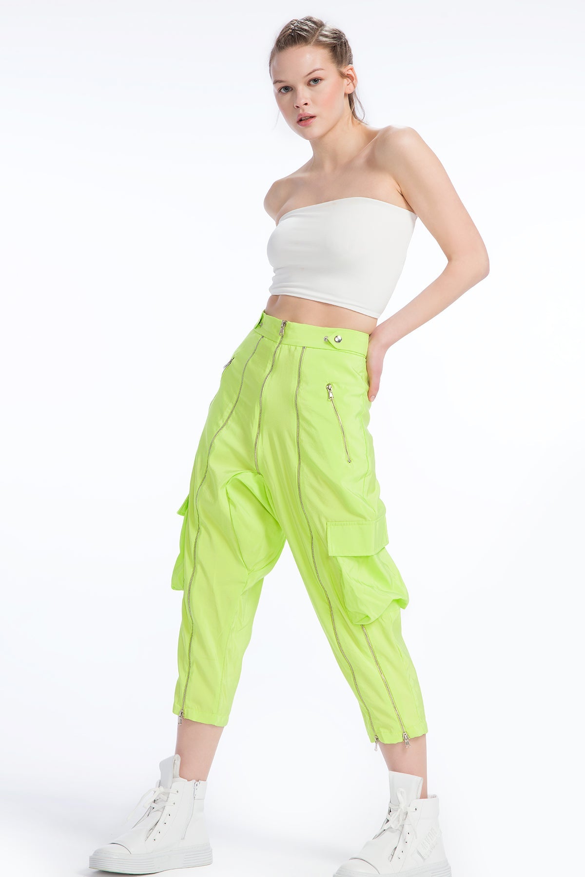Açik Yesil  Pantolon 9291