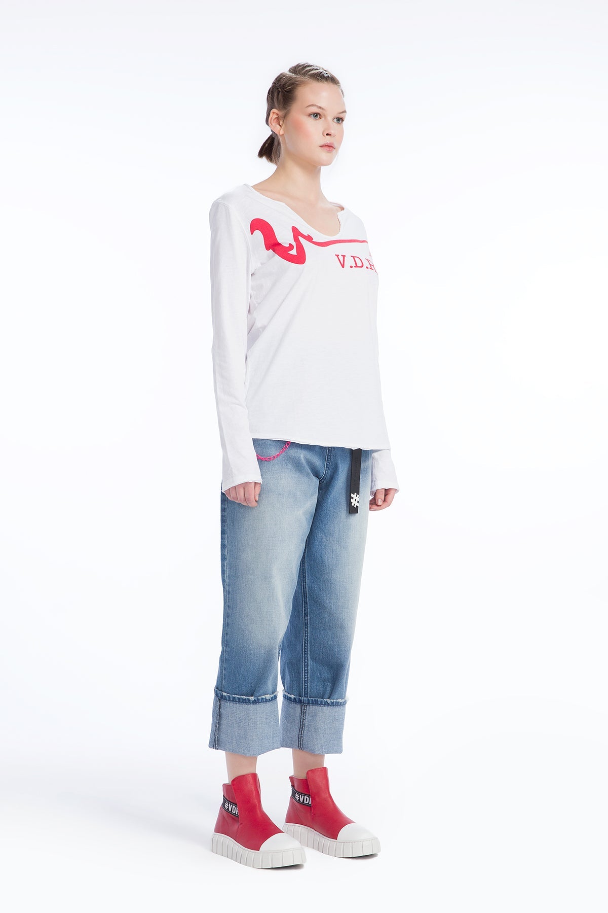 Beyaz  T-shirt 9348