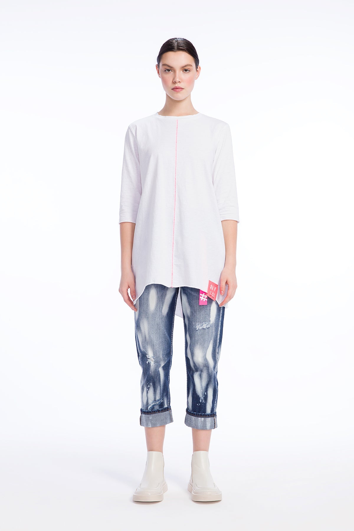 Beyaz  T-shirt 9354
