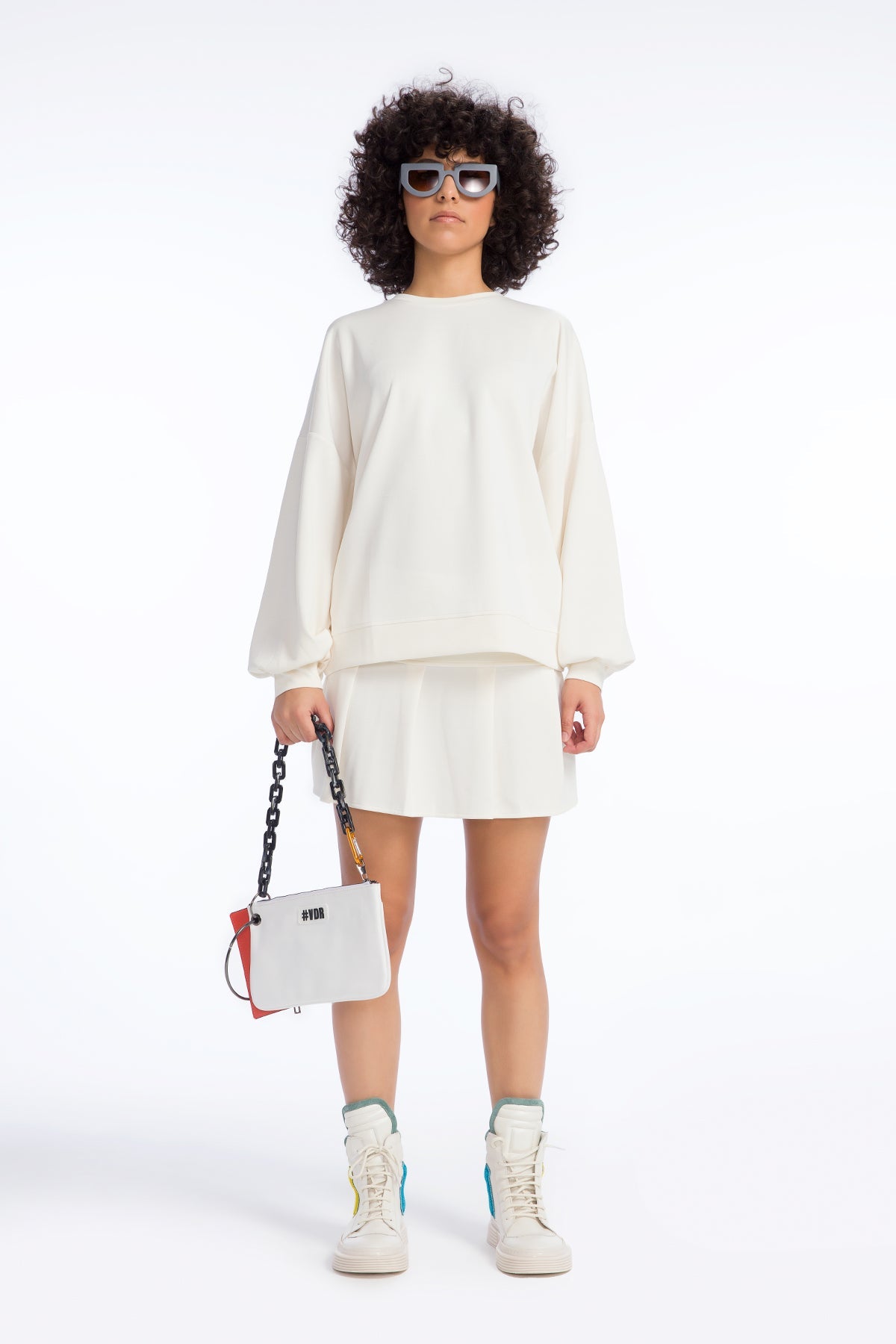 Ekru  Sweatshirt 9366