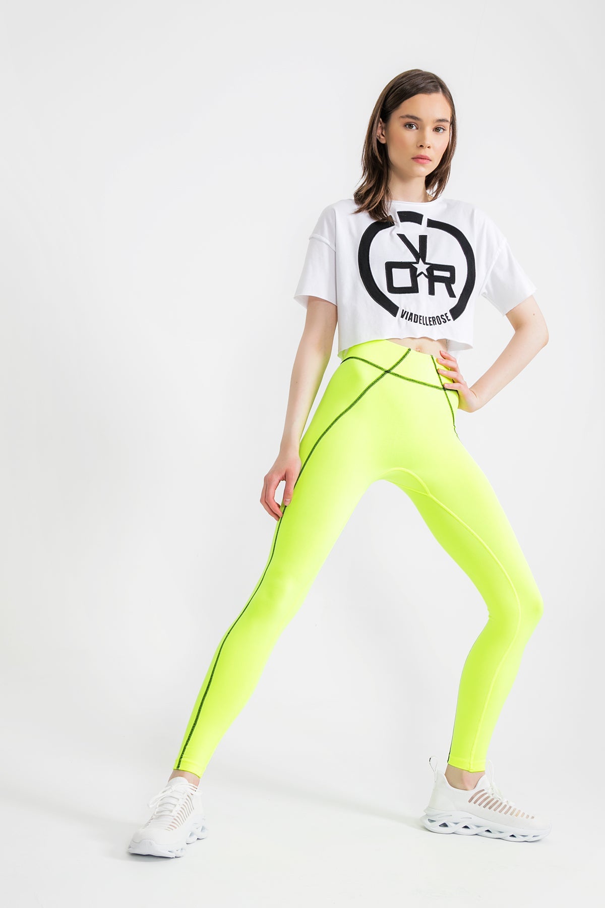 Sari Neon  Tayt 9387