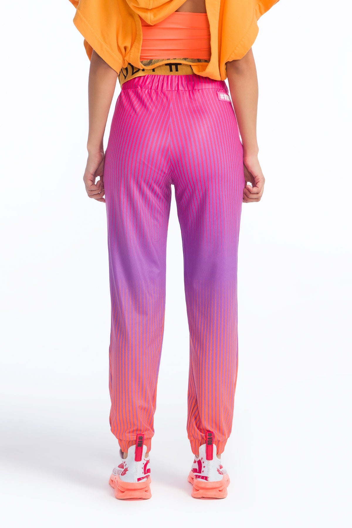 Mor Turuncu  Pantolon 9402